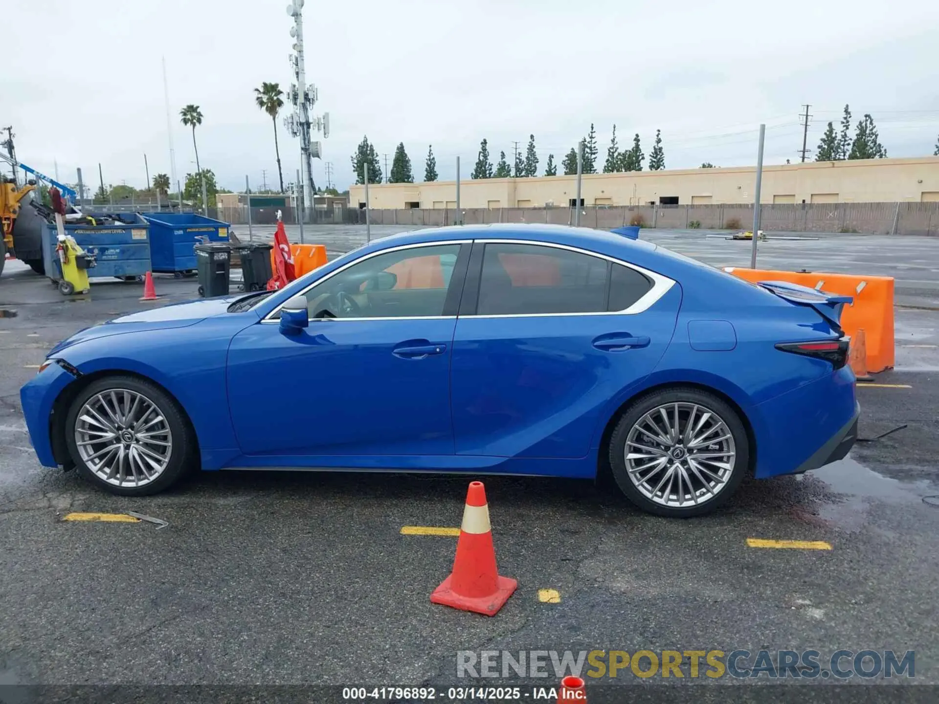 14 Photograph of a damaged car JTHDA1D22N5121234 LEXUS IS 300 2022
