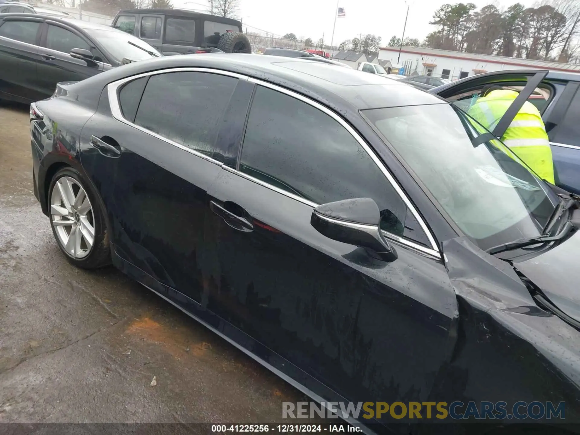 14 Photograph of a damaged car JTHCA1D22P5123340 LEXUS IS 300 2023