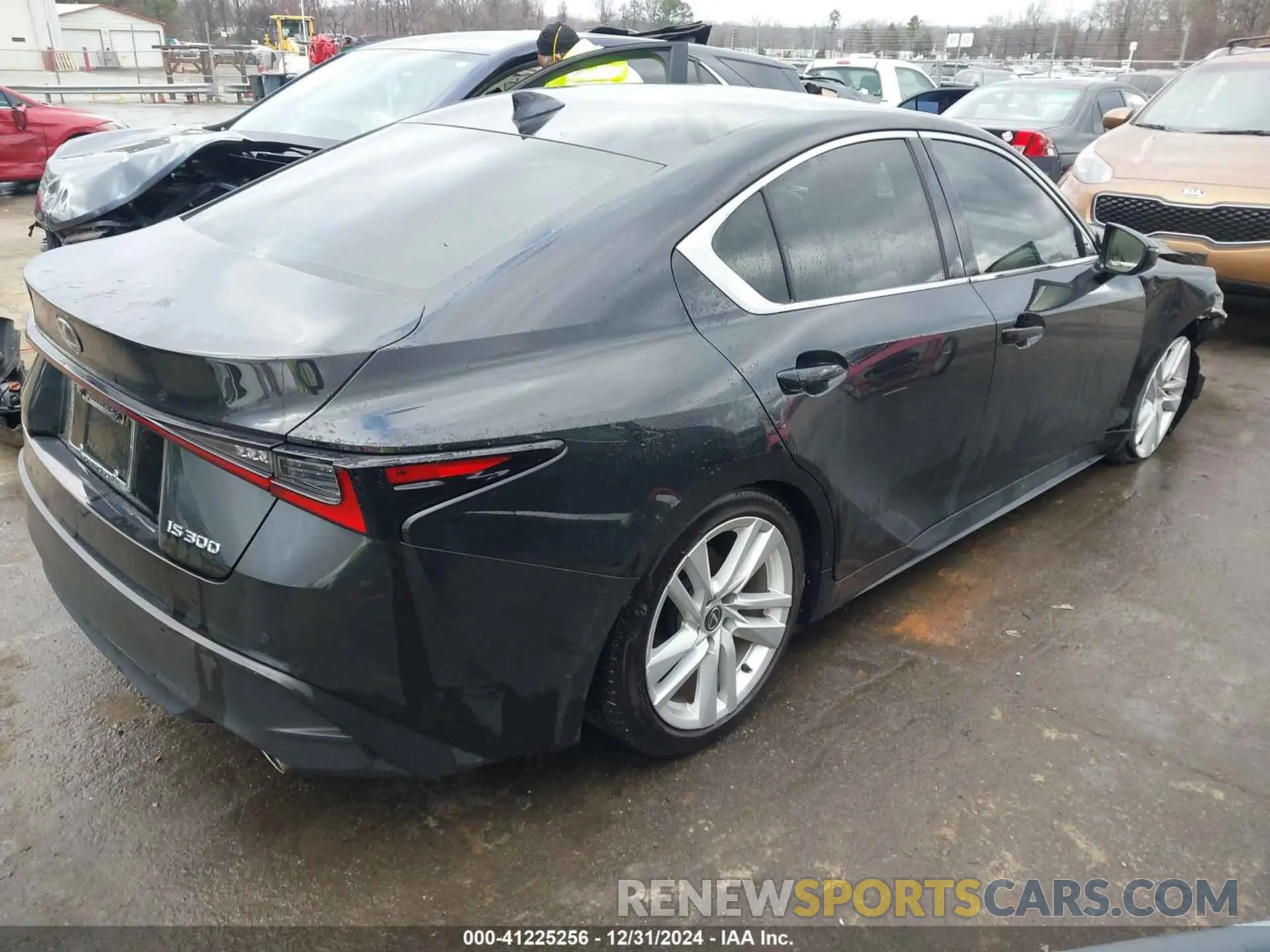 4 Photograph of a damaged car JTHCA1D22P5123340 LEXUS IS 300 2023