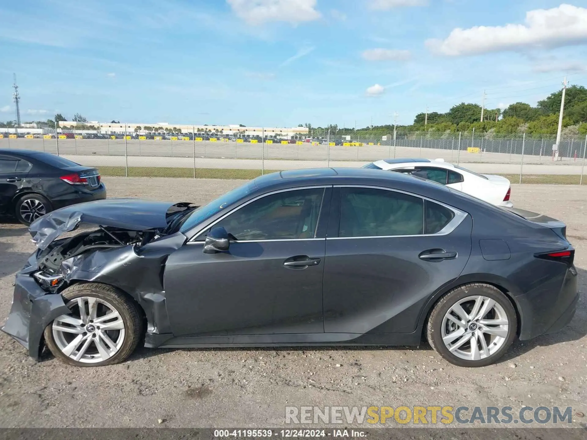 14 Photograph of a damaged car JTHCA1D24R5131782 LEXUS IS 300 2024