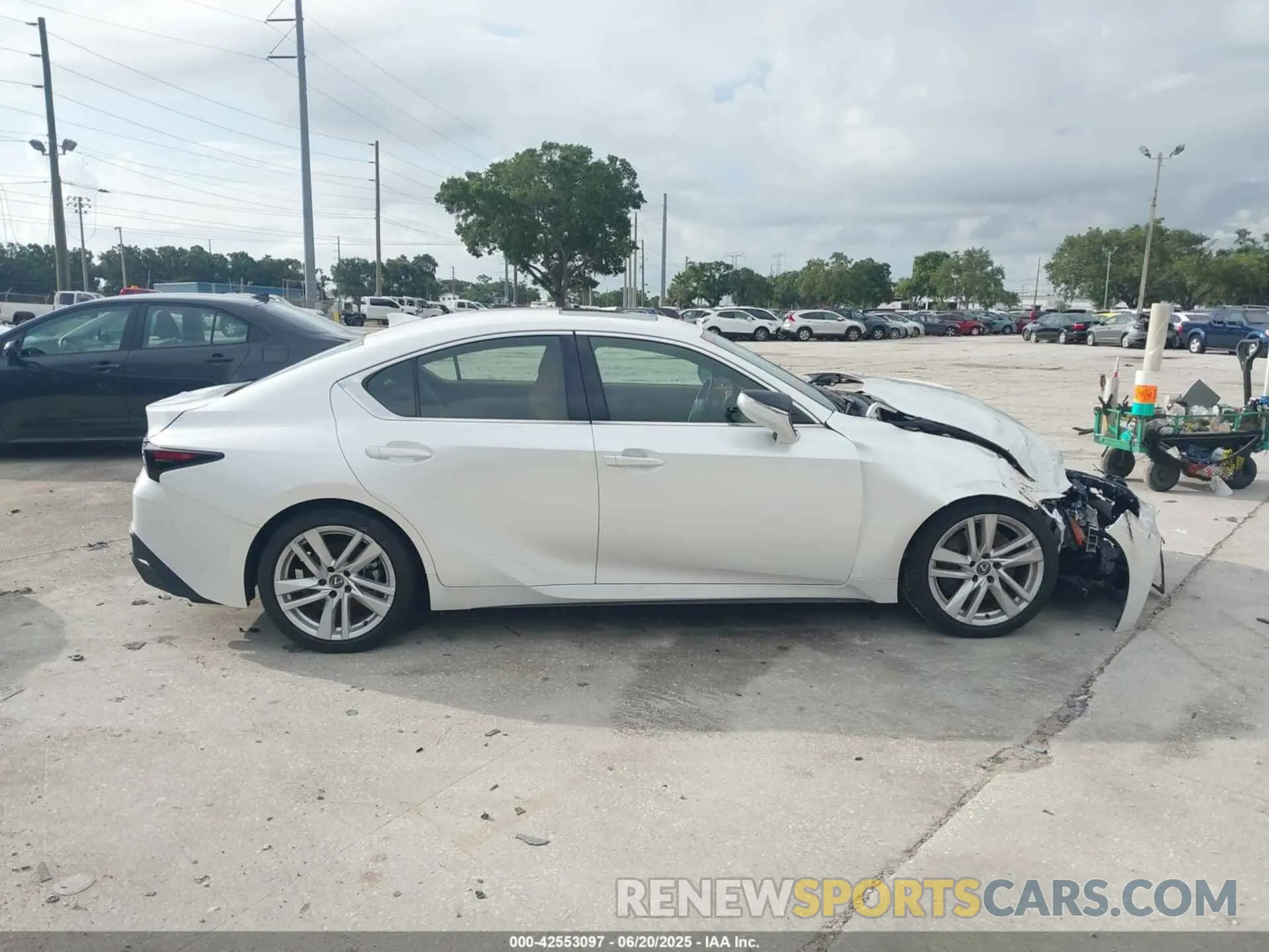 13 Photograph of a damaged car JTHCA1D27R5129265 LEXUS IS 300 2024