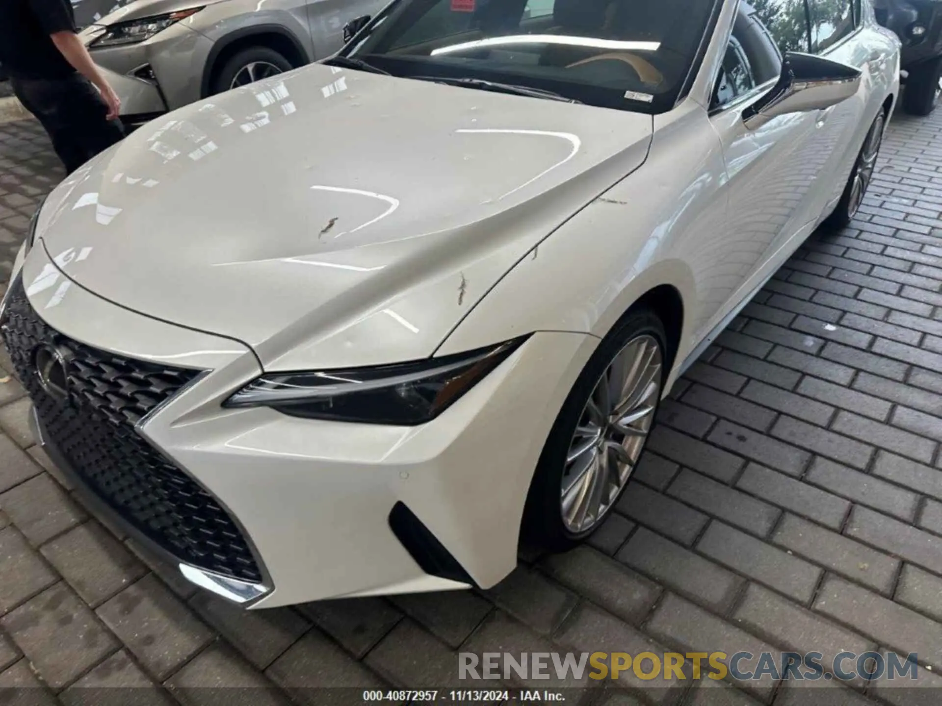2 Photograph of a damaged car JTHD81F21R5052860 LEXUS IS 300 2024