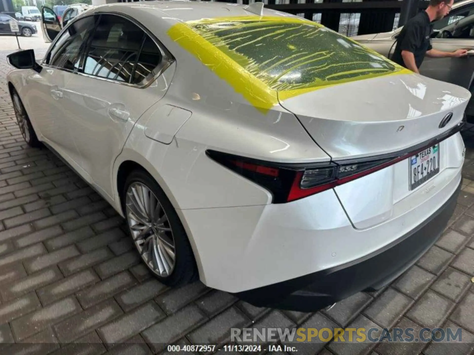 3 Photograph of a damaged car JTHD81F21R5052860 LEXUS IS 300 2024