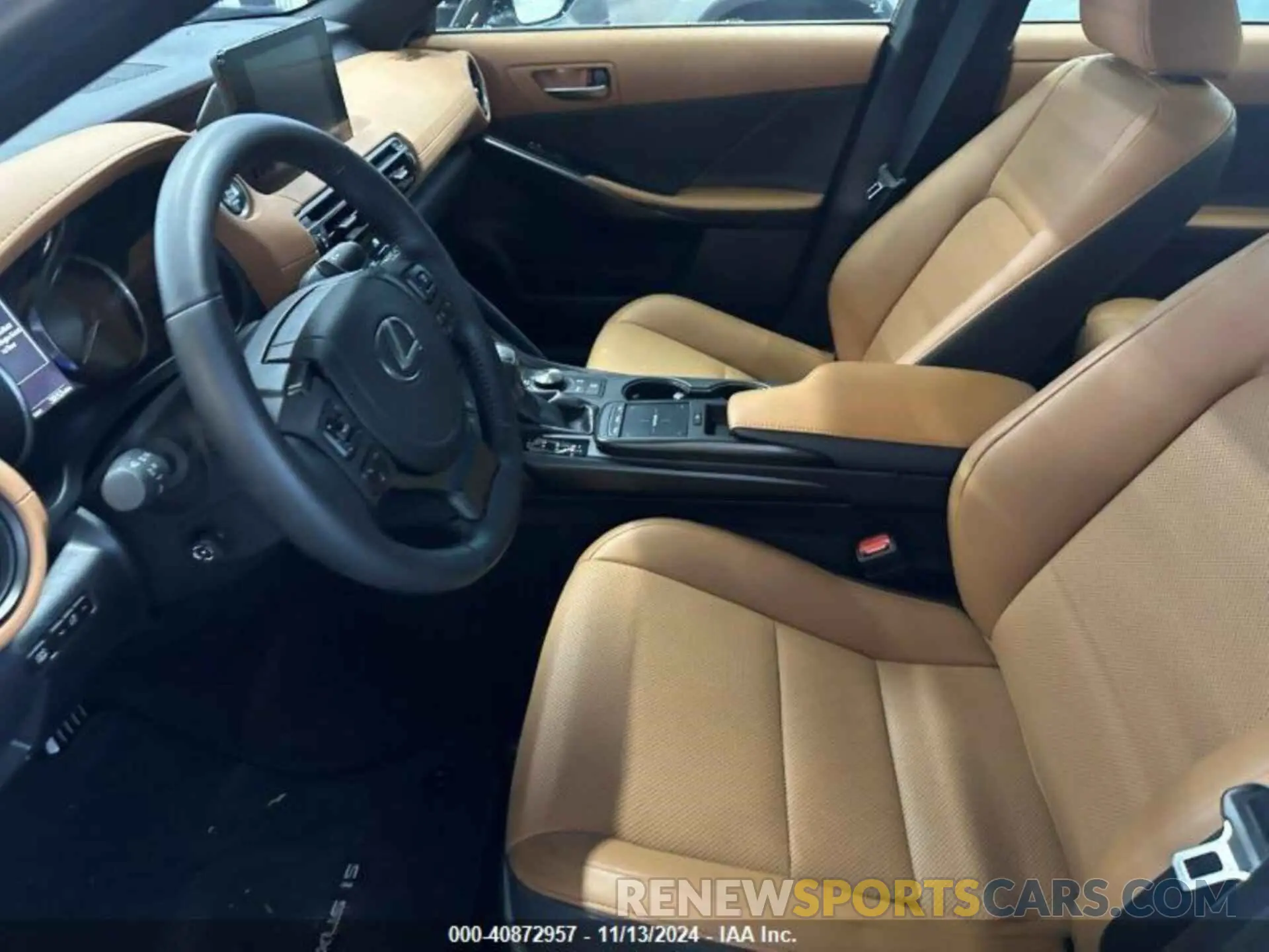 5 Photograph of a damaged car JTHD81F21R5052860 LEXUS IS 300 2024