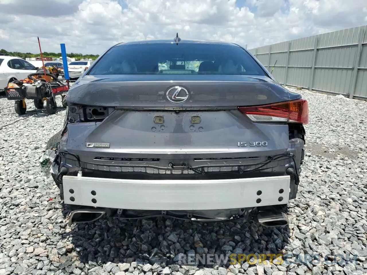 6 Фотография поврежденного автомобиля JTHGA1D20L5107925 LEXUS IS 300 F S 2020