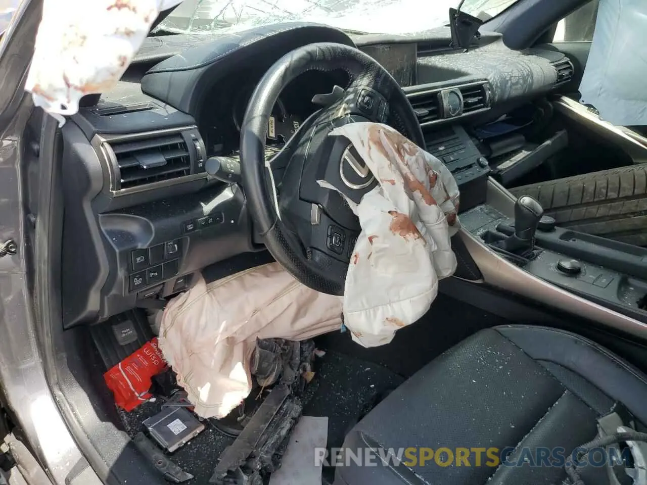 8 Фотография поврежденного автомобиля JTHGA1D20L5107925 LEXUS IS 300 F S 2020