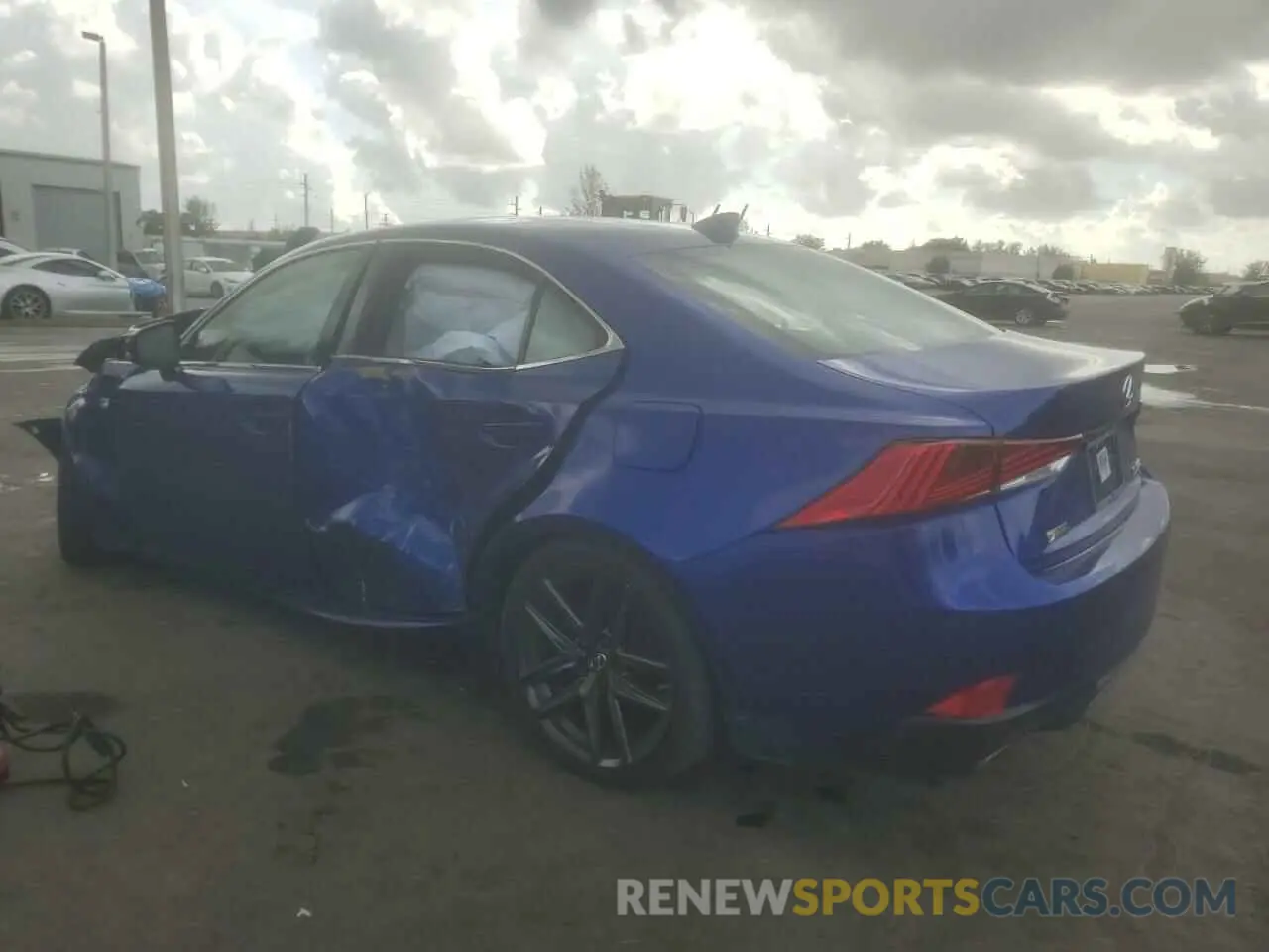 2 Фотография поврежденного автомобиля JTHGA1D20L5108105 LEXUS IS 300 F S 2020