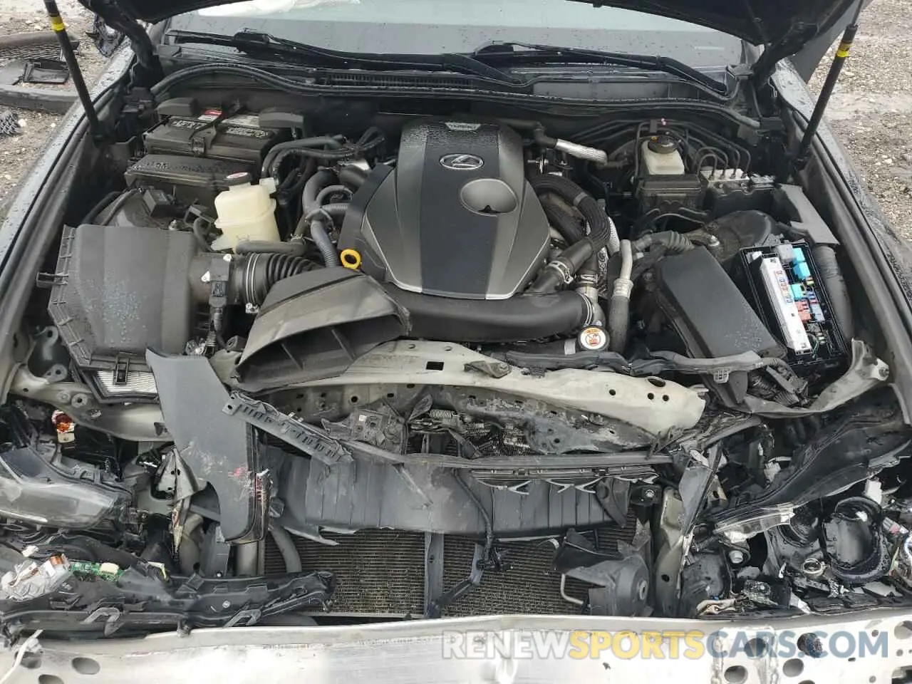 11 Фотография поврежденного автомобиля JTHGA1D21L5101194 LEXUS IS 300 F S 2020