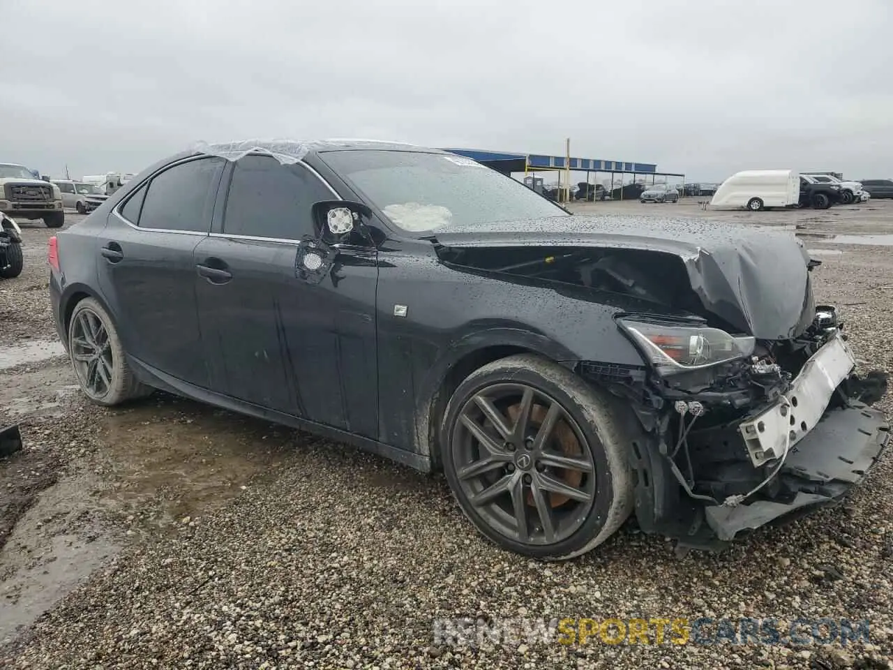 4 Фотография поврежденного автомобиля JTHGA1D21L5101194 LEXUS IS 300 F S 2020