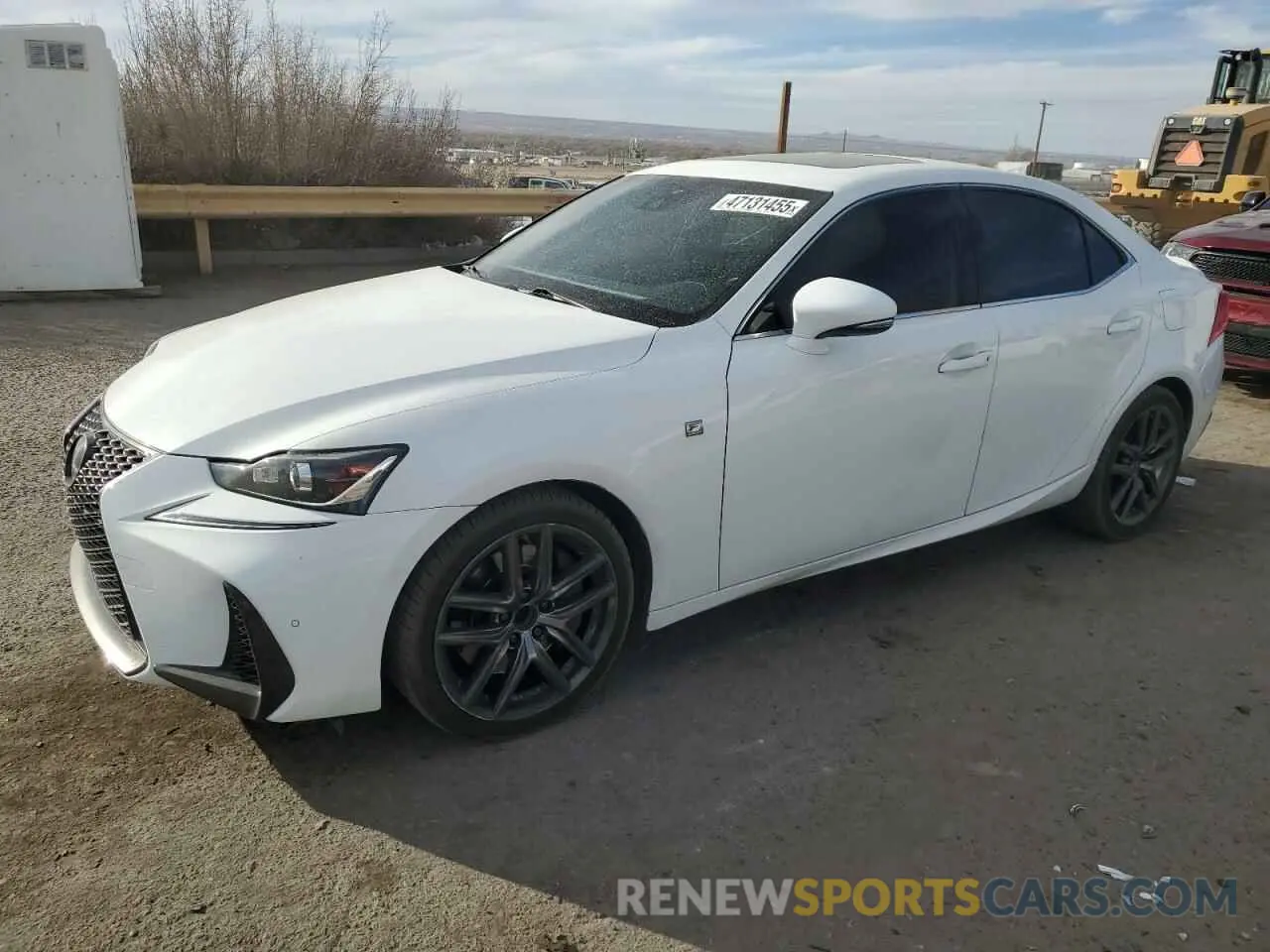 1 Photograph of a damaged car JTHGA1D21L5103995 LEXUS IS 300 F S 2020