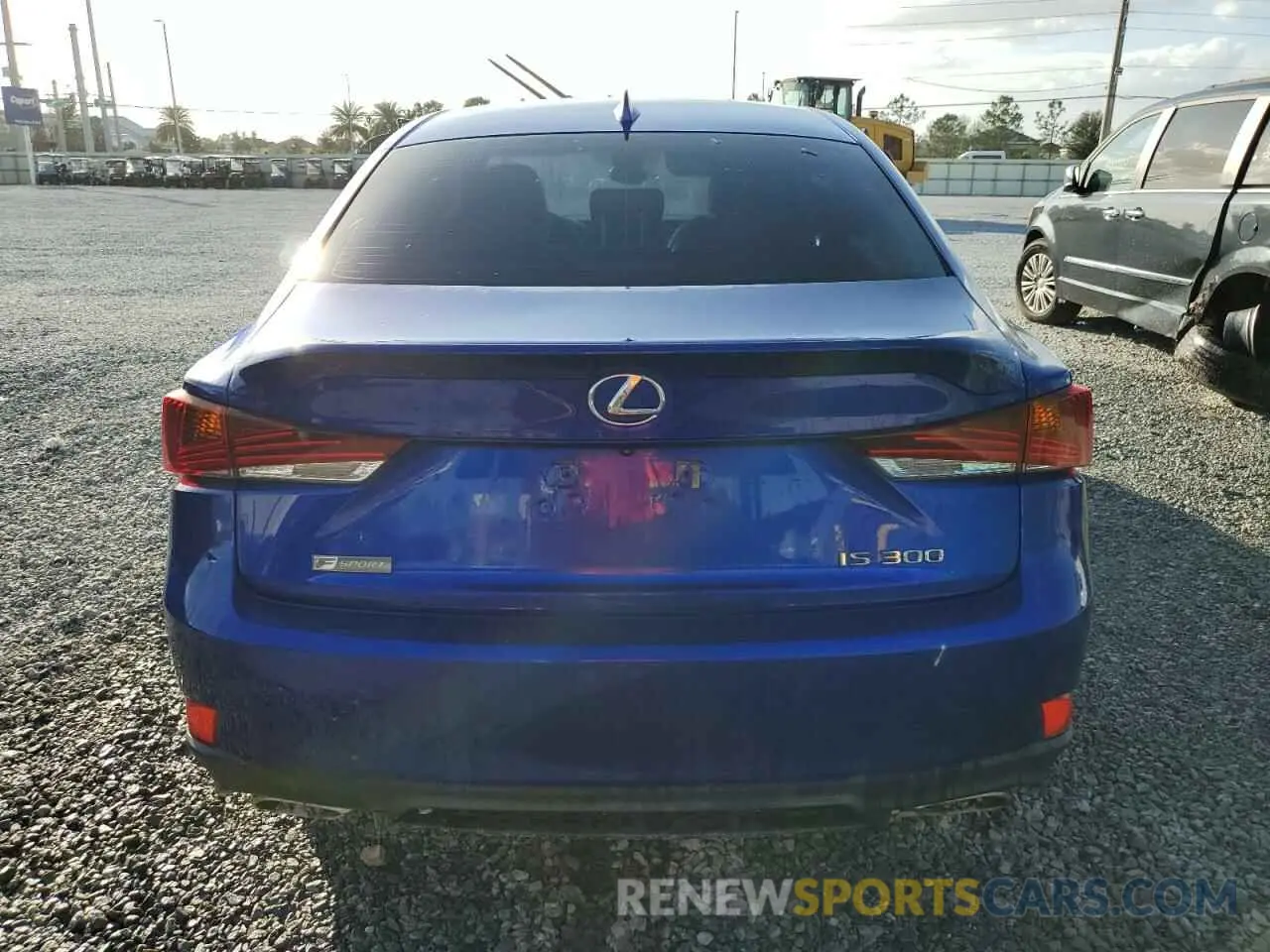 6 Photograph of a damaged car JTHGA1D23L5107806 LEXUS IS 300 F S 2020