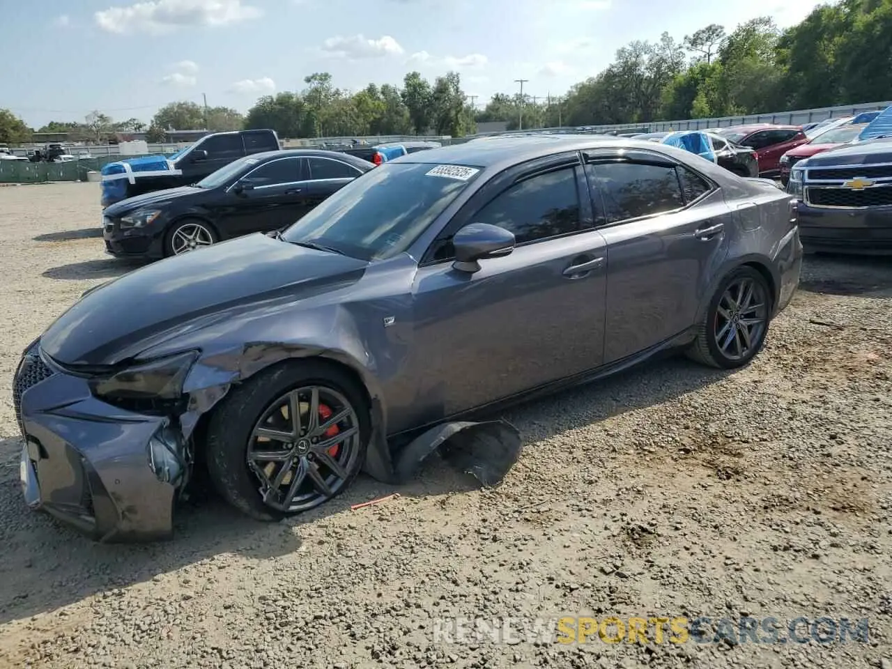 1 Фотография поврежденного автомобиля JTHGA1D26L5109131 LEXUS IS 300 F S 2020