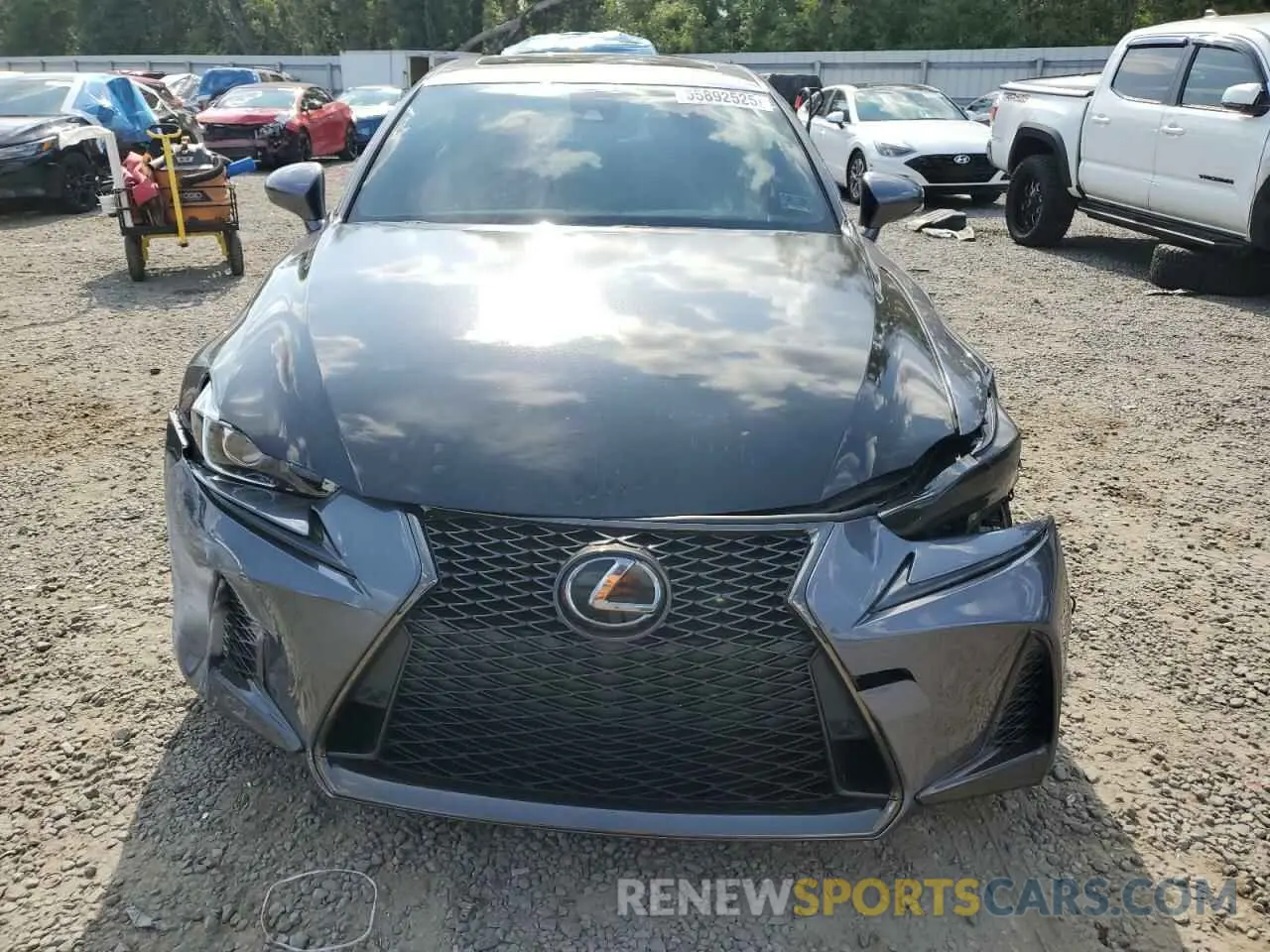 5 Фотография поврежденного автомобиля JTHGA1D26L5109131 LEXUS IS 300 F S 2020