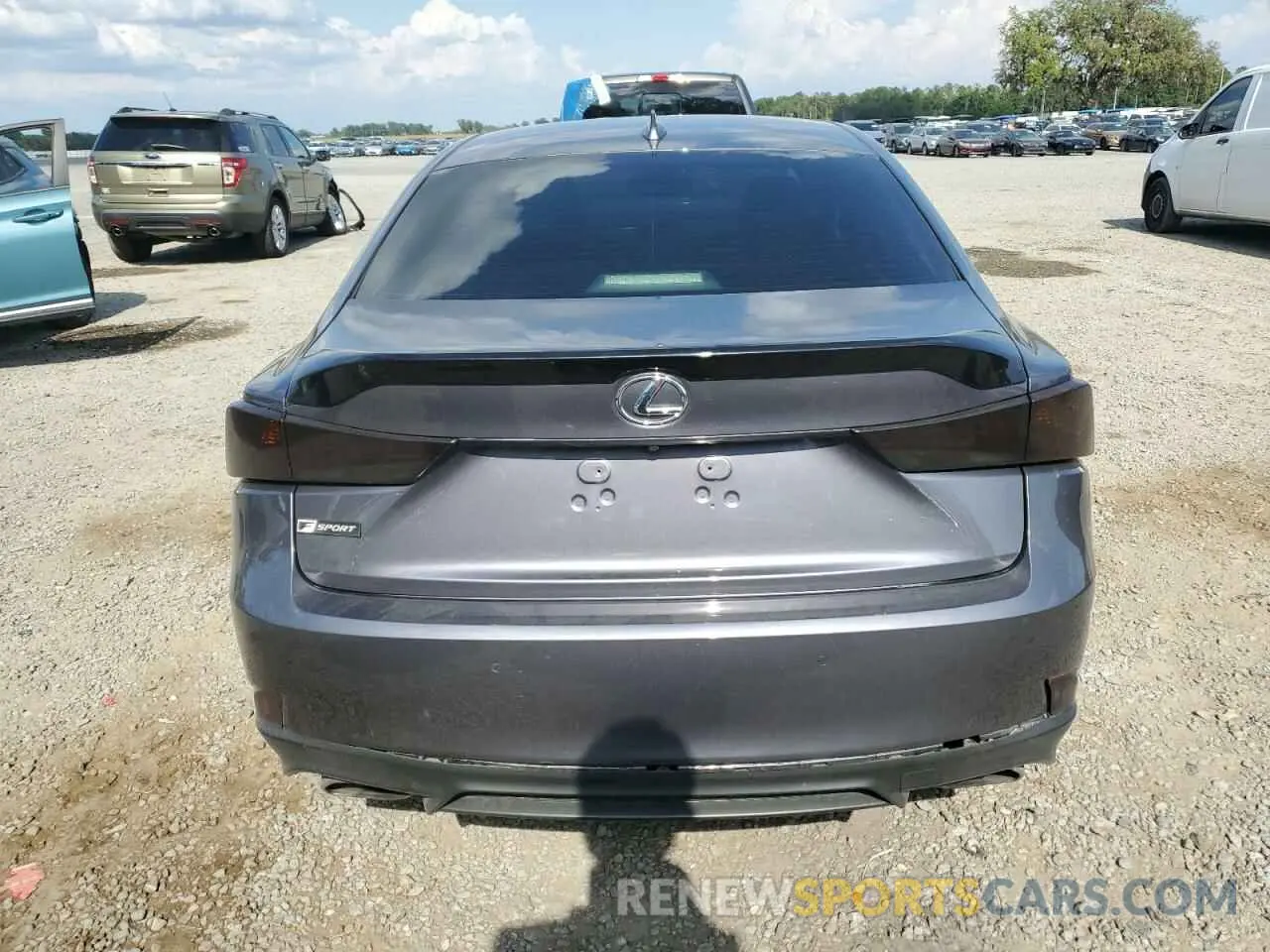 6 Фотография поврежденного автомобиля JTHGA1D26L5109131 LEXUS IS 300 F S 2020