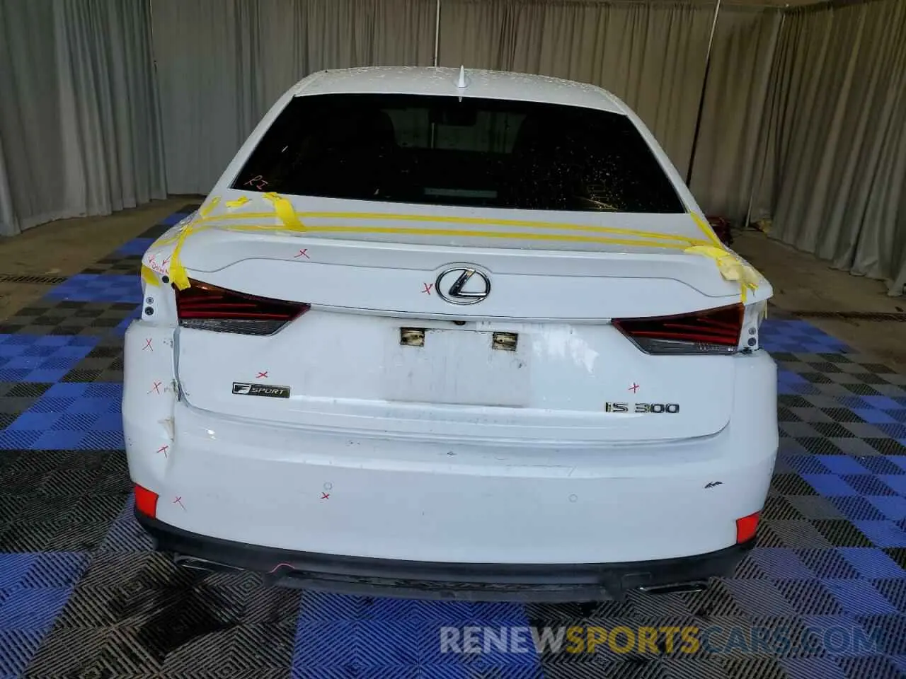 6 Фотография поврежденного автомобиля JTHGA1D28L5103492 LEXUS IS 300 F S 2020