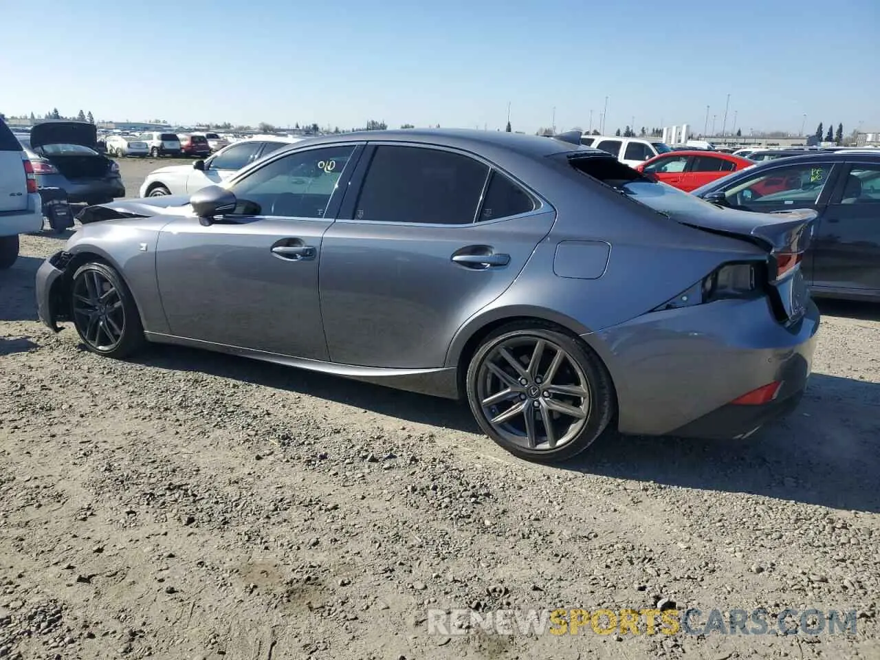 2 Фотография поврежденного автомобиля JTHGA1D2XL5102652 LEXUS IS 300 F S 2020