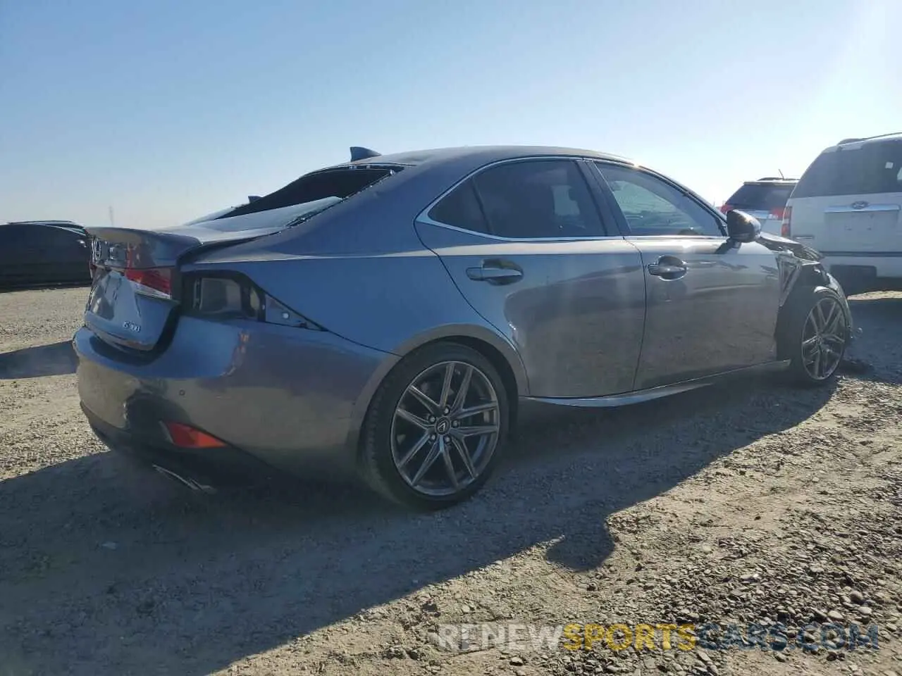 3 Фотография поврежденного автомобиля JTHGA1D2XL5102652 LEXUS IS 300 F S 2020