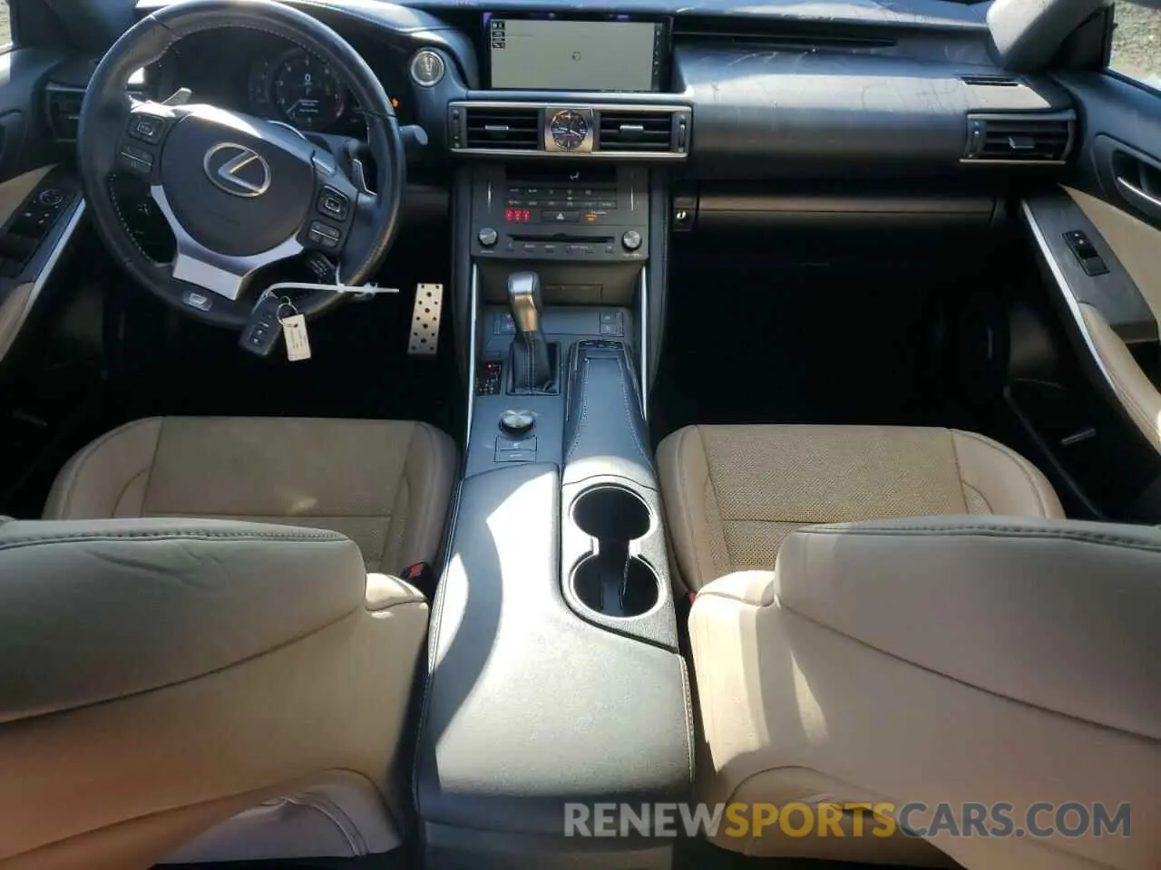 8 Фотография поврежденного автомобиля JTHGA1D2XL5102652 LEXUS IS 300 F S 2020