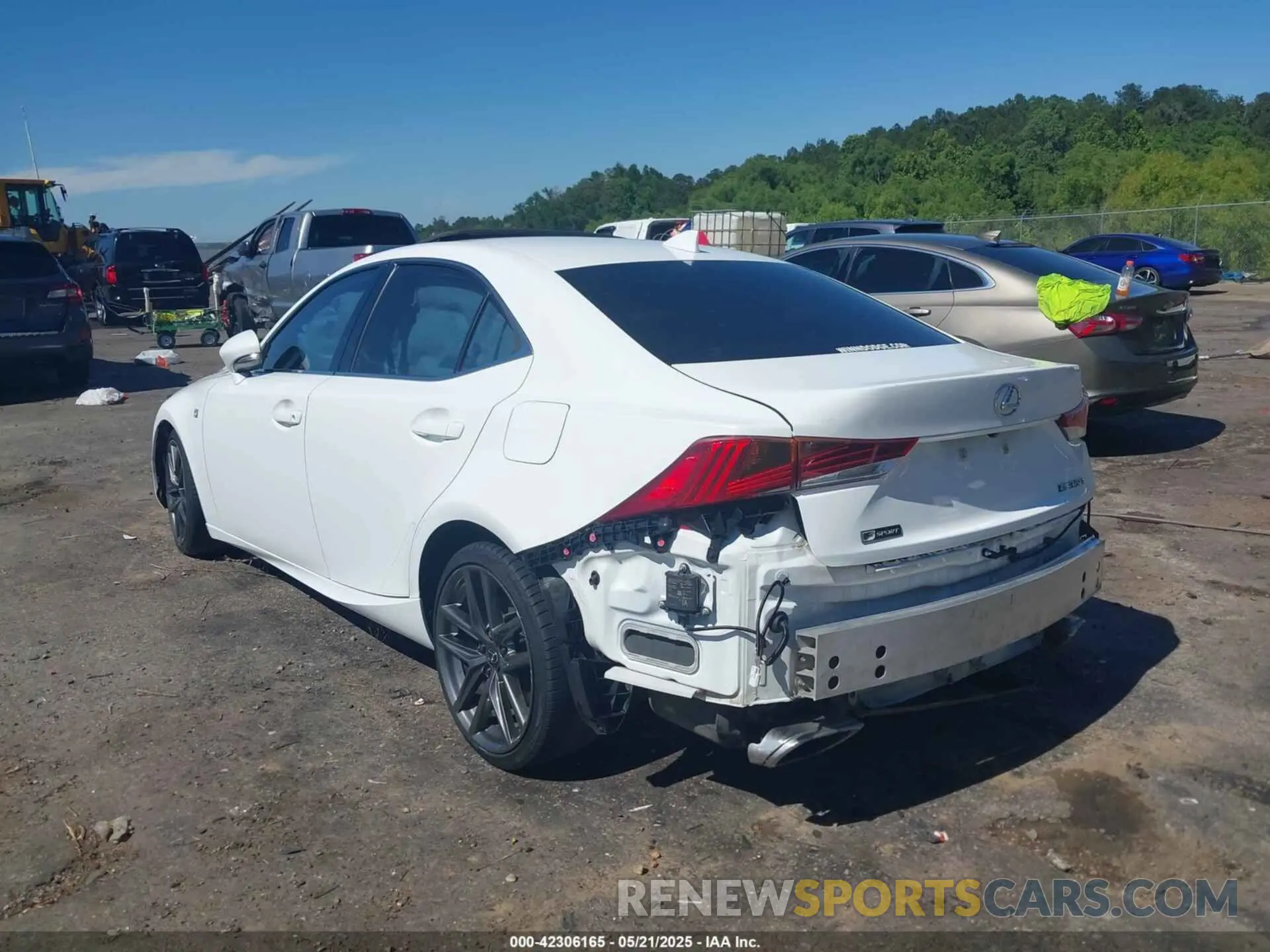 3 Photograph of a damaged car JTHBZ1D21K5034050 LEXUS IS 350 2019