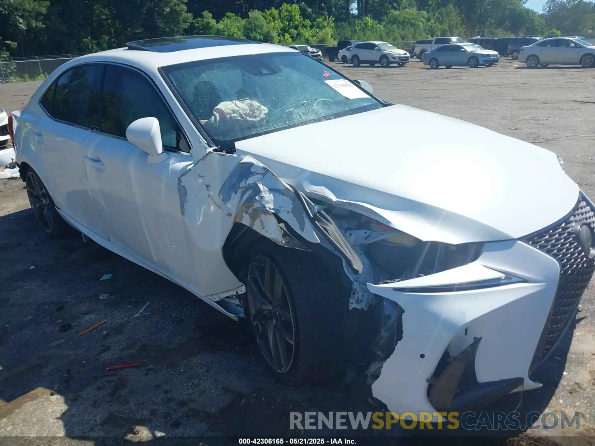 5 Photograph of a damaged car JTHBZ1D21K5034050 LEXUS IS 350 2019