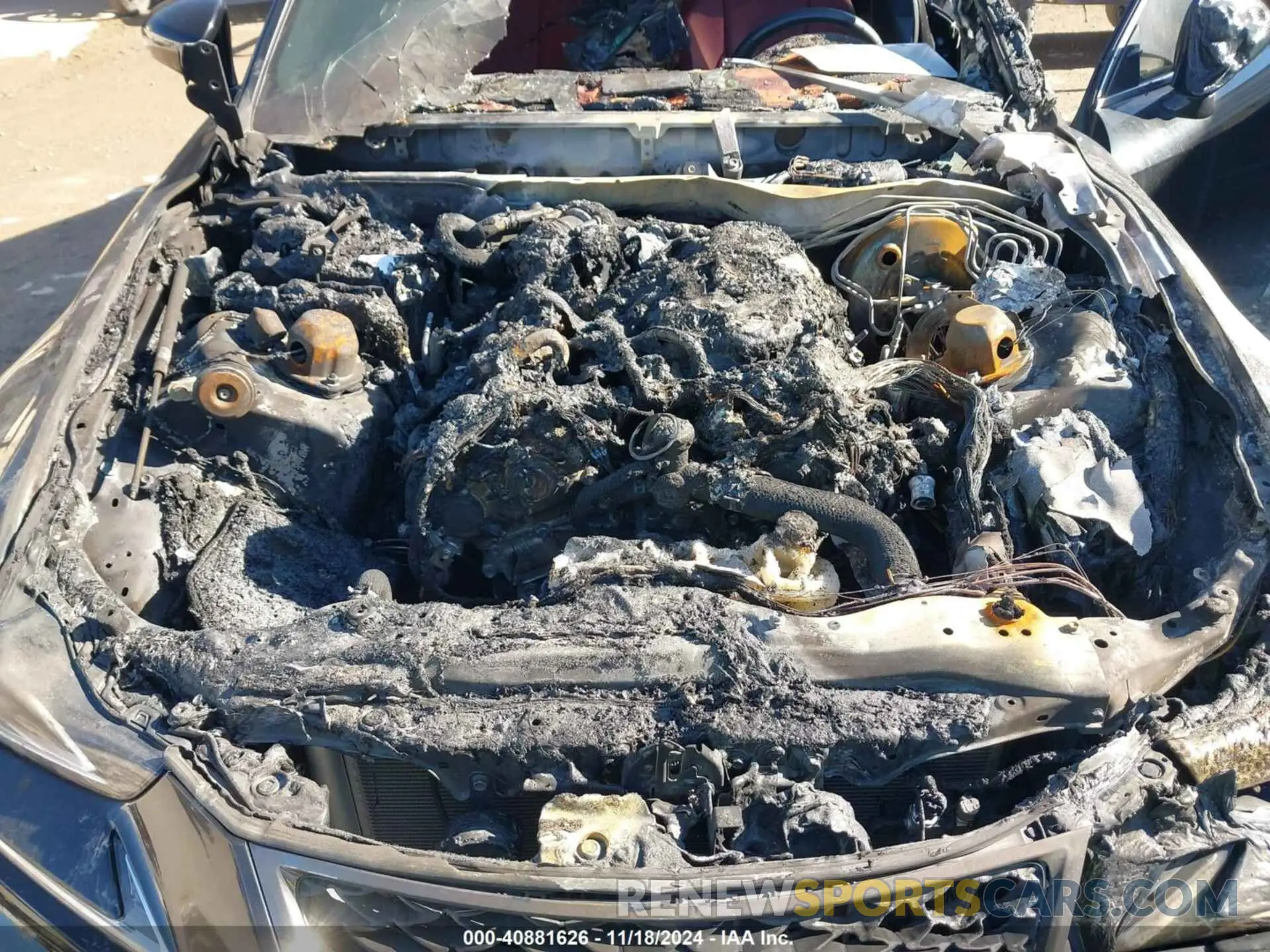 10 Photograph of a damaged car JTHCZ1D25K5016624 LEXUS IS 350 2019
