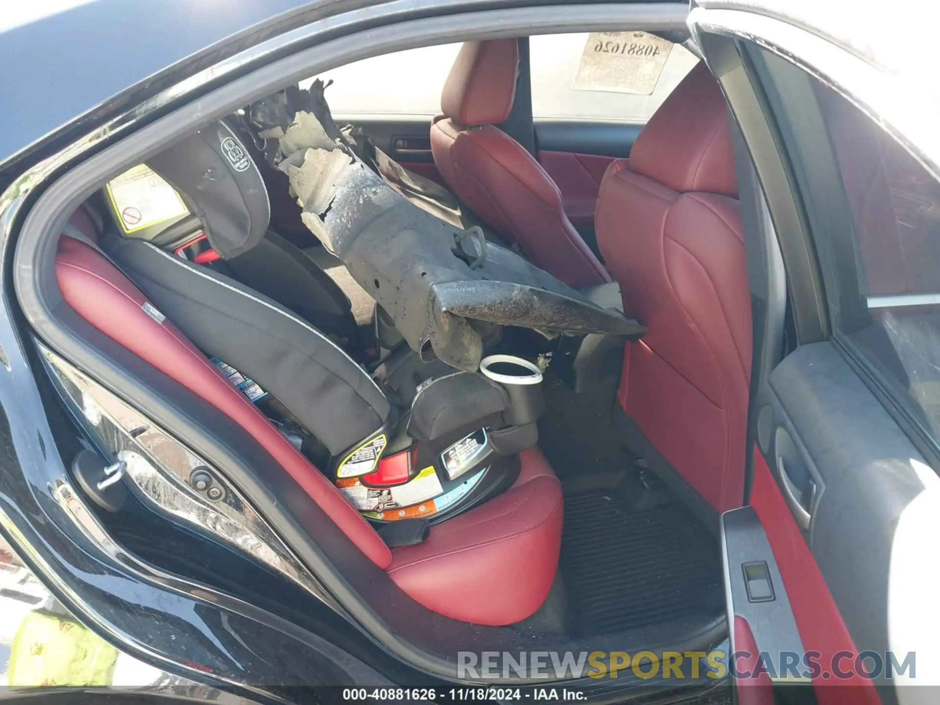 8 Photograph of a damaged car JTHCZ1D25K5016624 LEXUS IS 350 2019