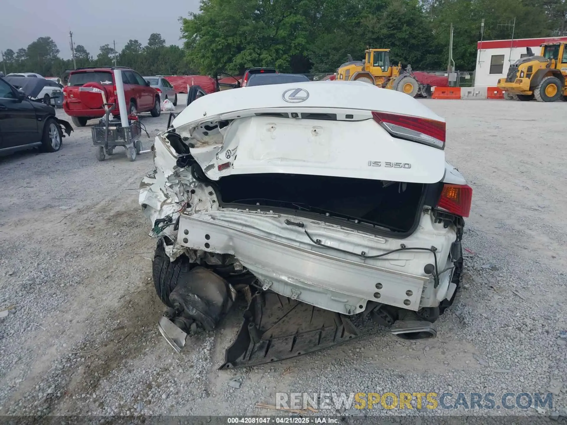 16 Photograph of a damaged car JTHGZ1B21L5036312 LEXUS IS 350 2020