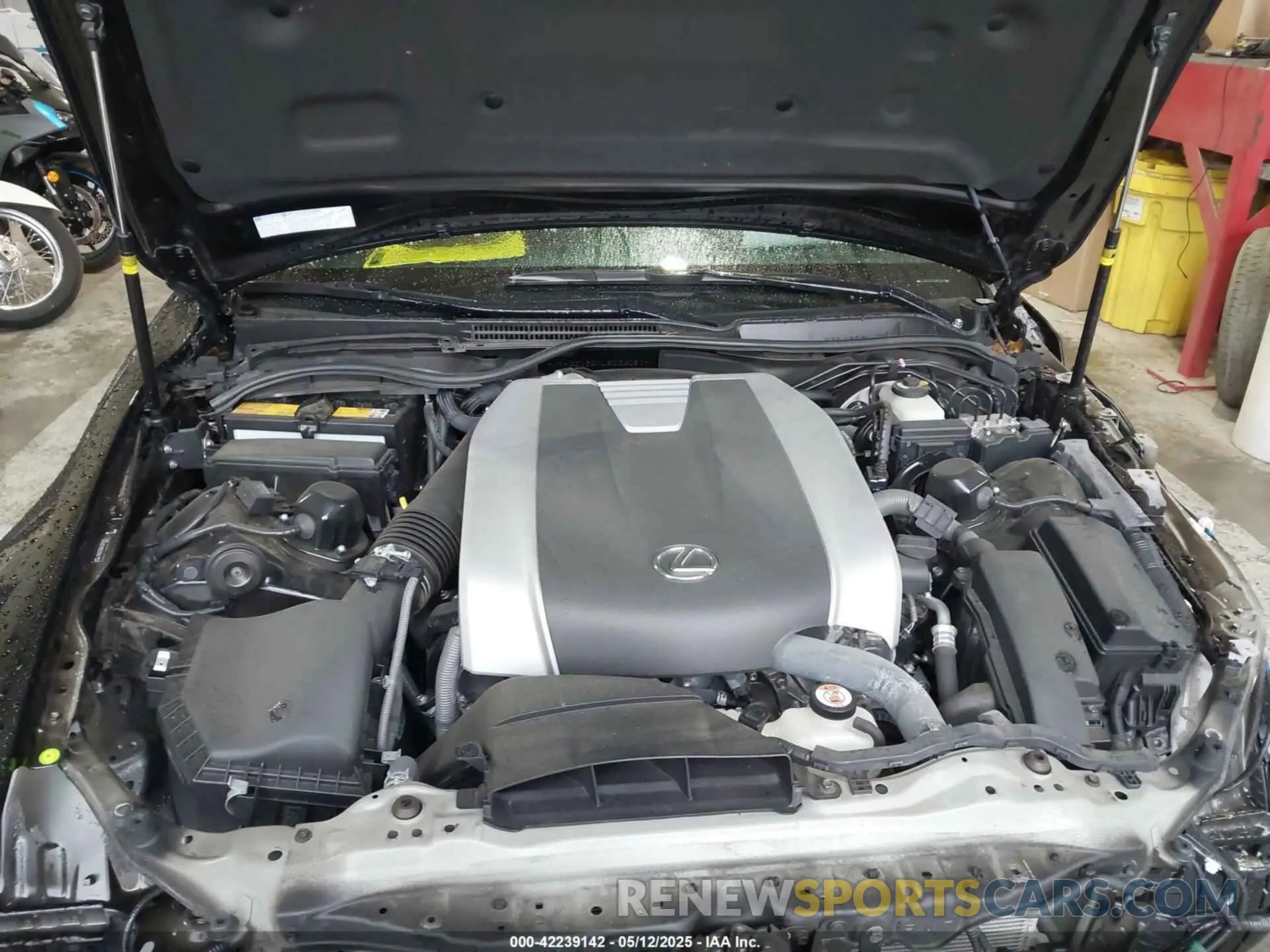 10 Photograph of a damaged car JTHGZ1B2XL5036051 LEXUS IS 350 2020