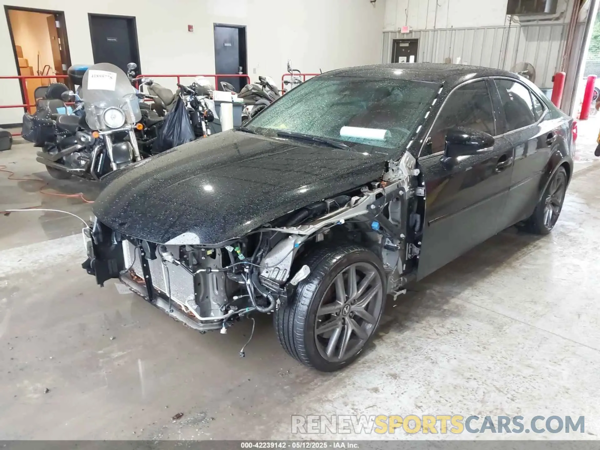 2 Photograph of a damaged car JTHGZ1B2XL5036051 LEXUS IS 350 2020