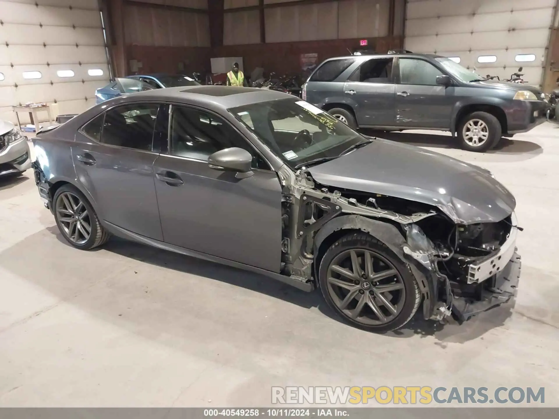 1 Photograph of a damaged car JTHGZ1E24L5018110 LEXUS IS 350 2020