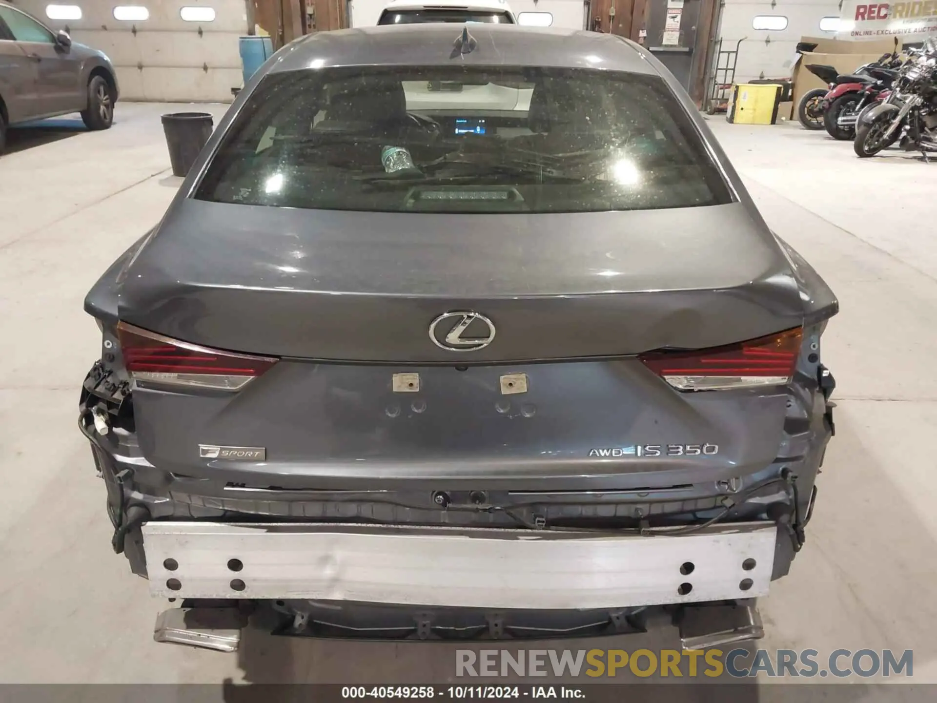 16 Photograph of a damaged car JTHGZ1E24L5018110 LEXUS IS 350 2020
