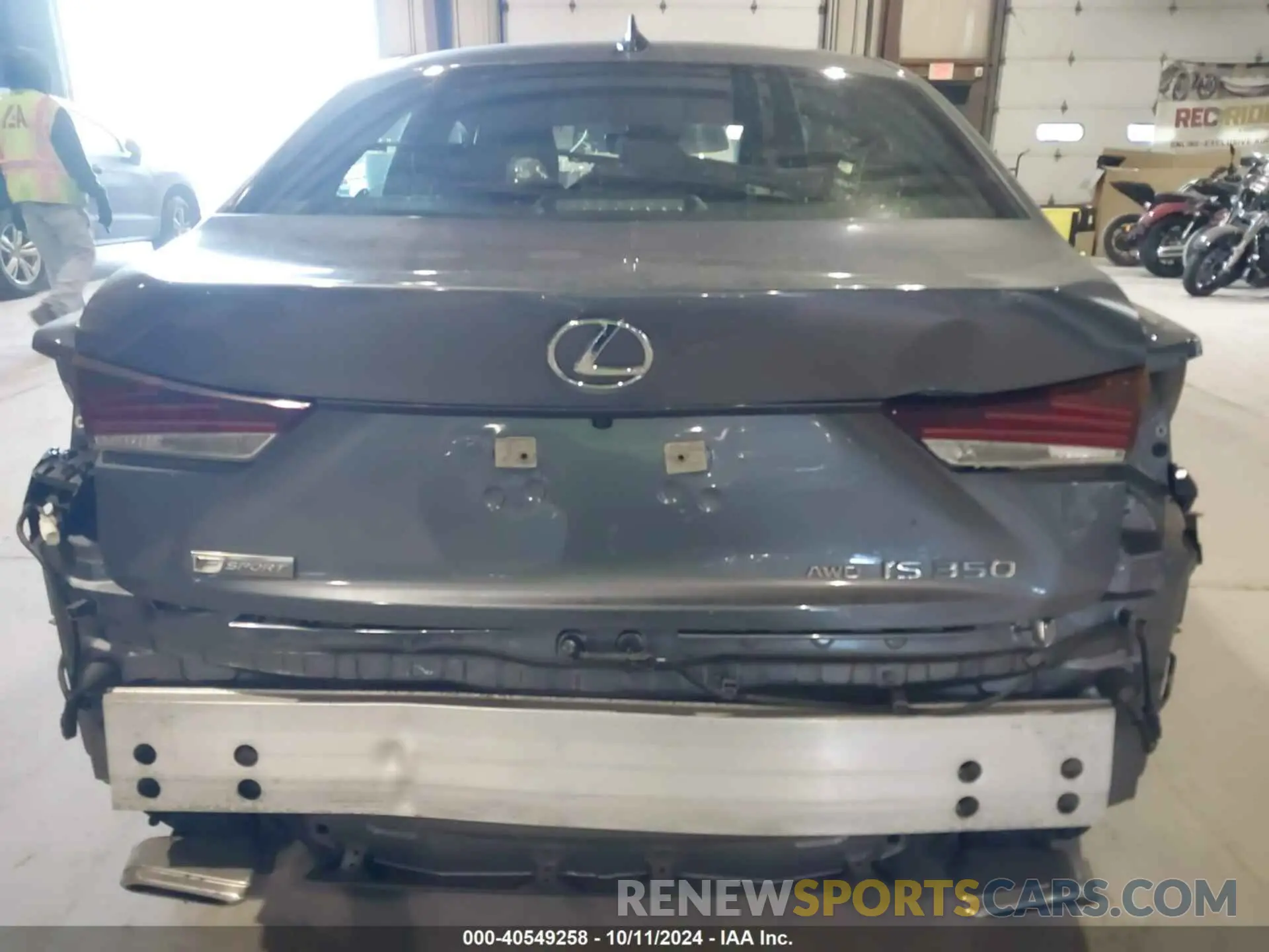 17 Photograph of a damaged car JTHGZ1E24L5018110 LEXUS IS 350 2020