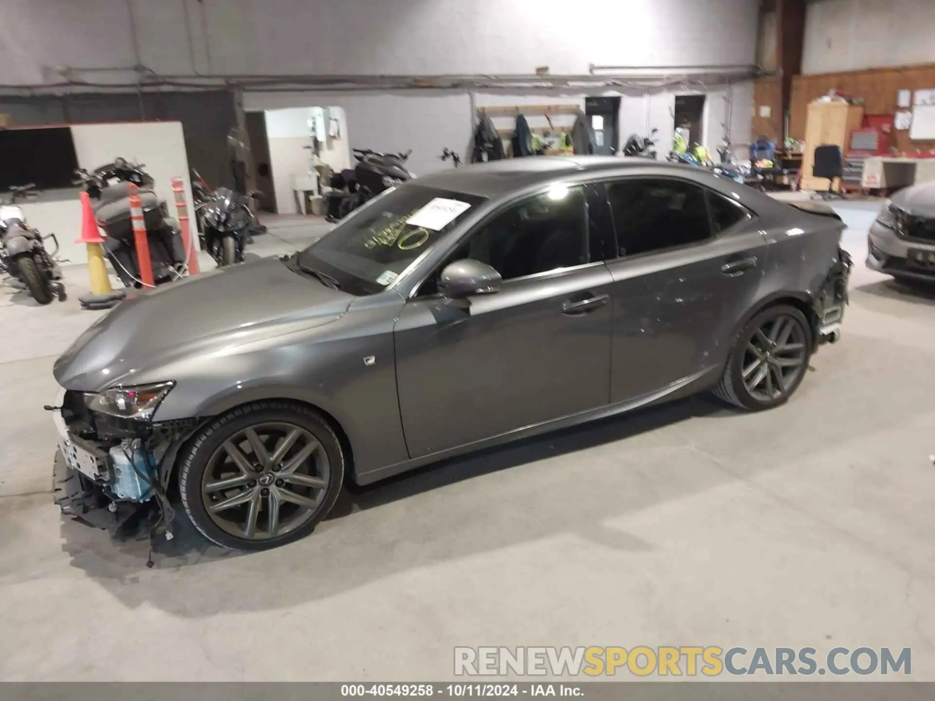 2 Photograph of a damaged car JTHGZ1E24L5018110 LEXUS IS 350 2020