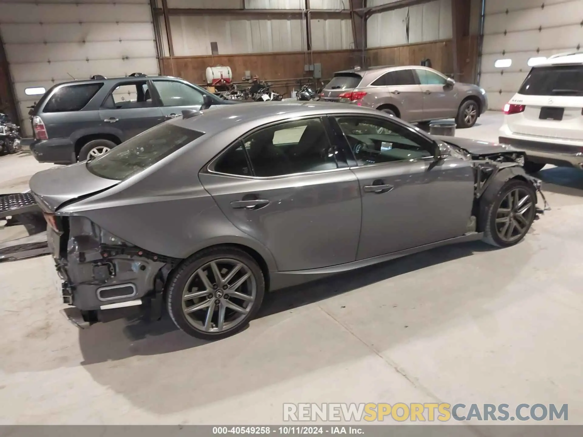 4 Photograph of a damaged car JTHGZ1E24L5018110 LEXUS IS 350 2020