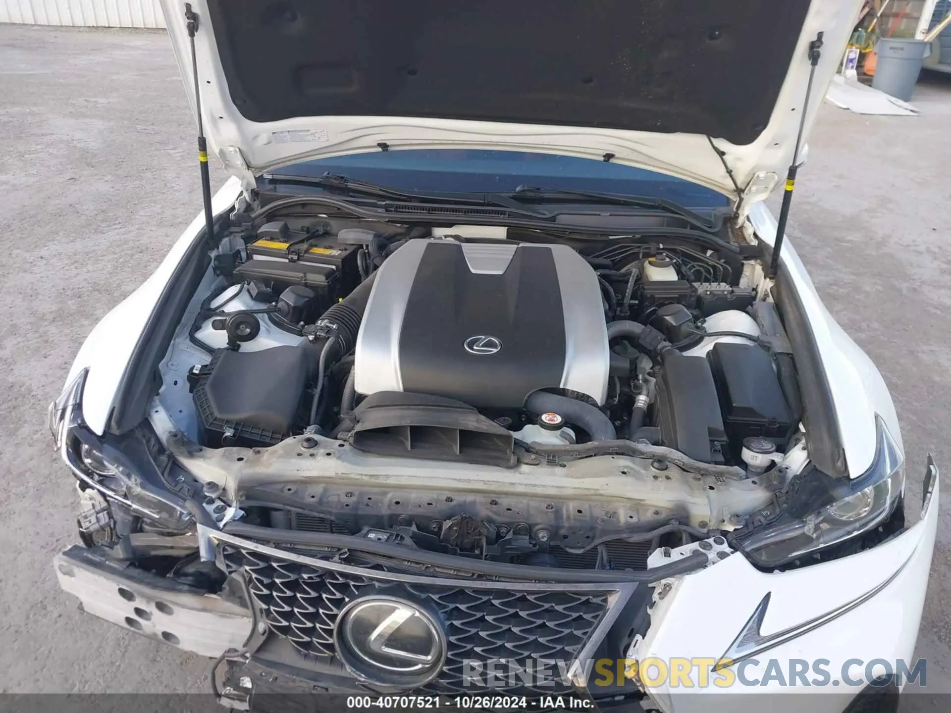 10 Фотография поврежденного автомобиля JTHGZ1E2XL5017611 LEXUS IS 350 2020