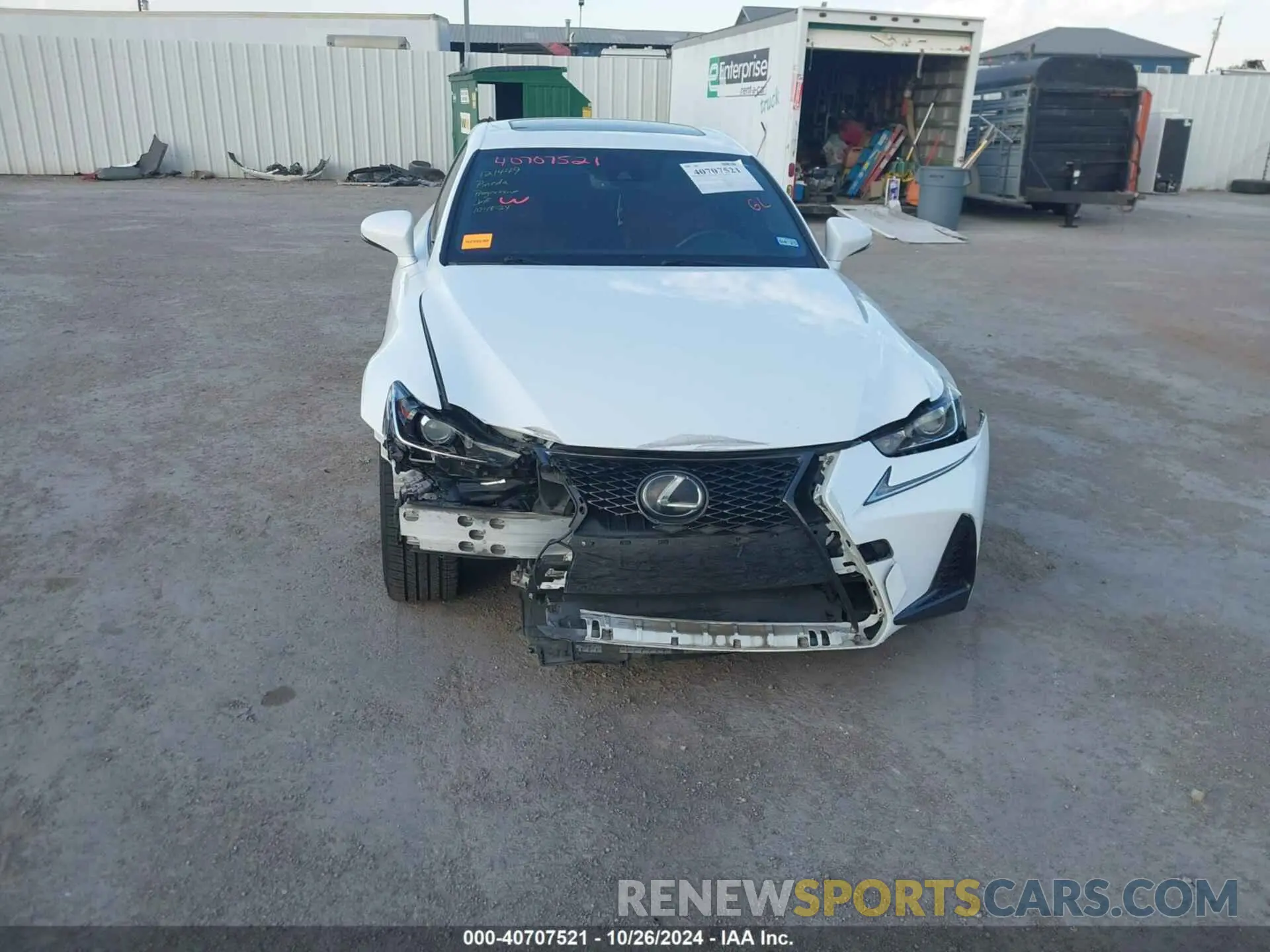 12 Фотография поврежденного автомобиля JTHGZ1E2XL5017611 LEXUS IS 350 2020
