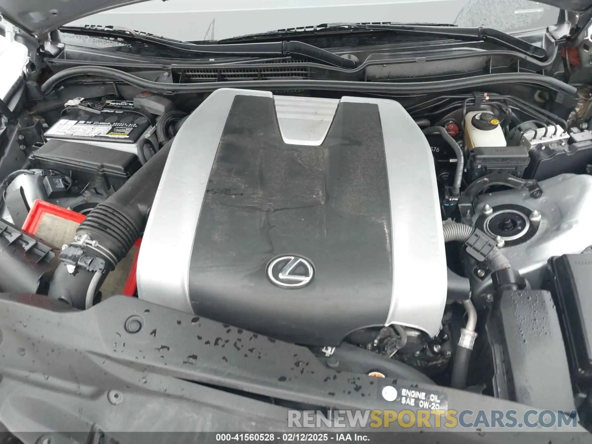 10 Фотография поврежденного автомобиля JTHGZ1B20M5039493 LEXUS IS 350 2021