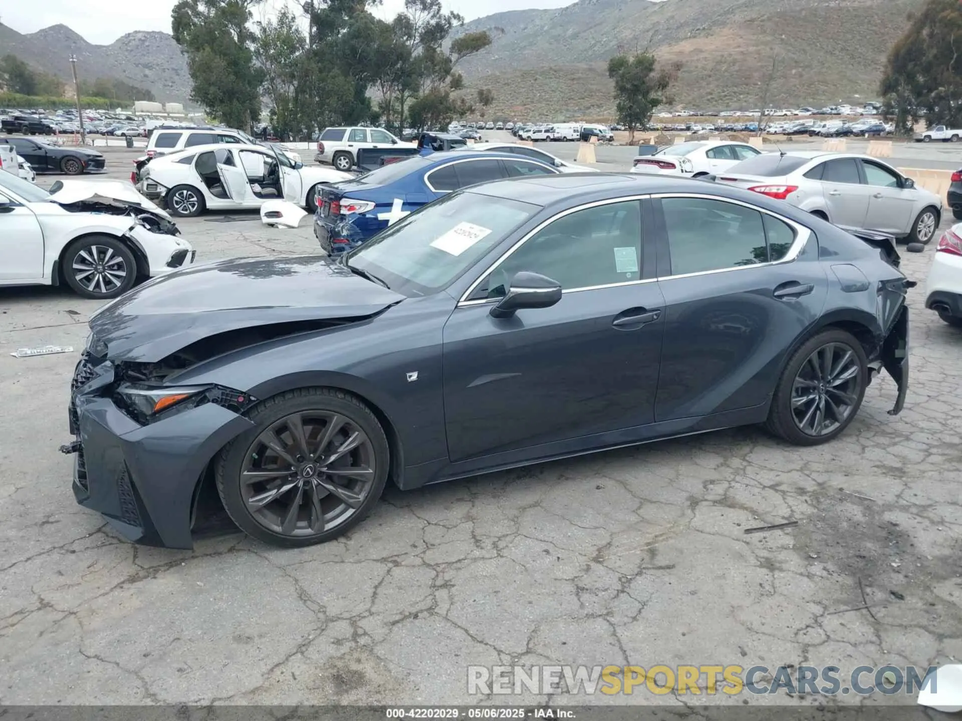 14 Photograph of a damaged car JTHGZ1B28M5044280 LEXUS IS 350 2021