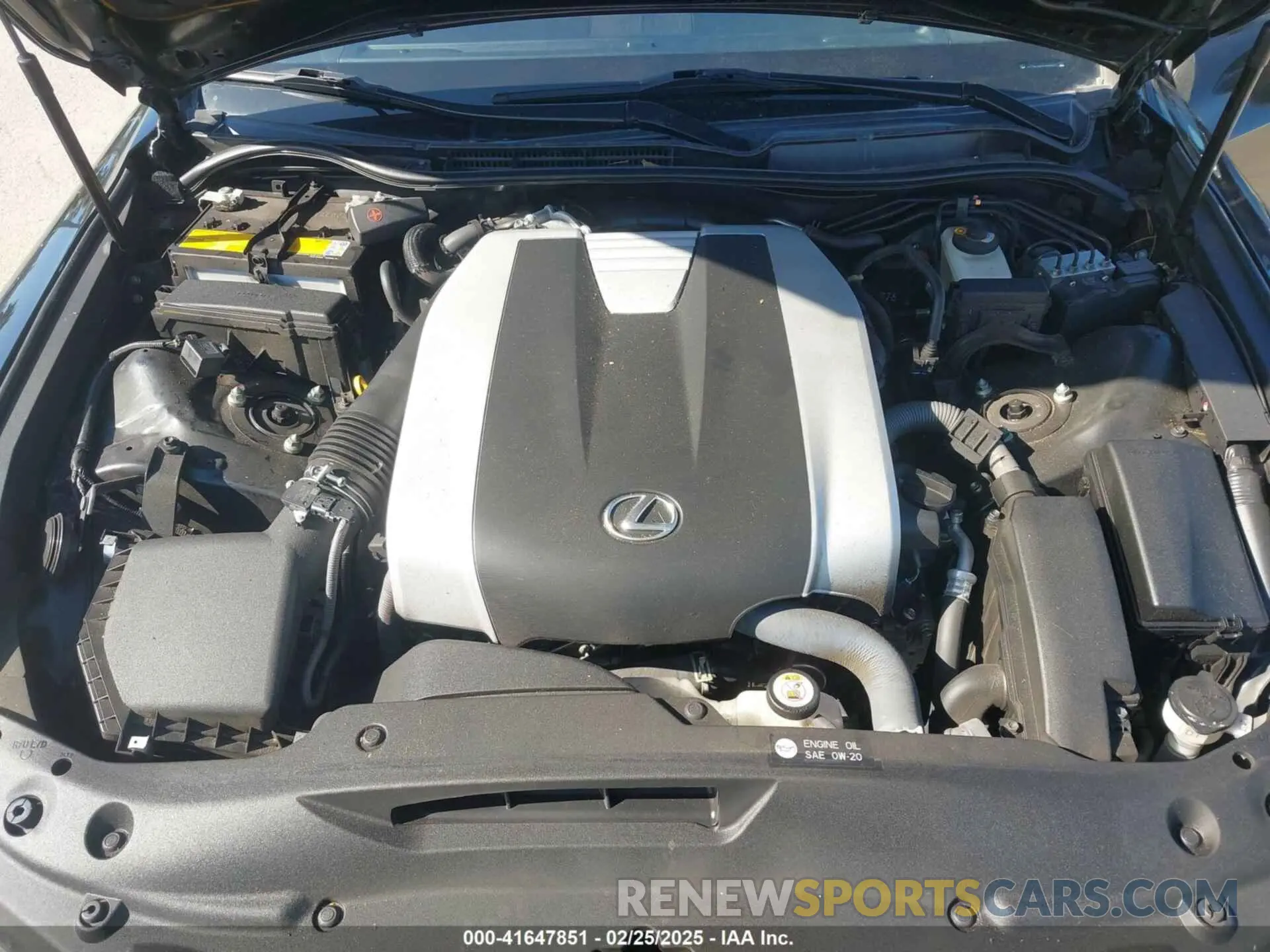 10 Фотография поврежденного автомобиля JTHGZ1B29M5038391 LEXUS IS 350 2021
