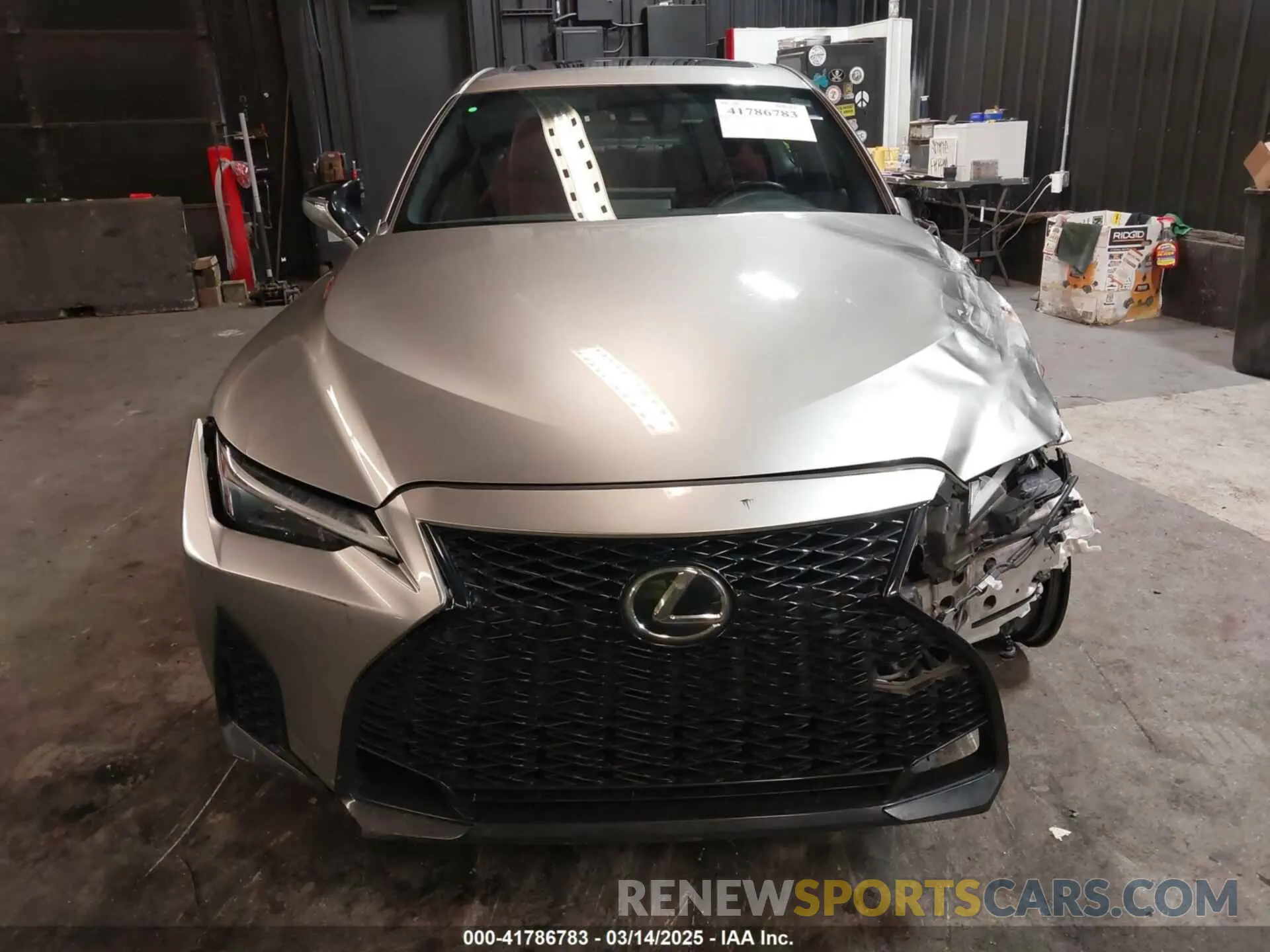 11 Photograph of a damaged car JTHGZ1E24M5021073 LEXUS IS 350 2021