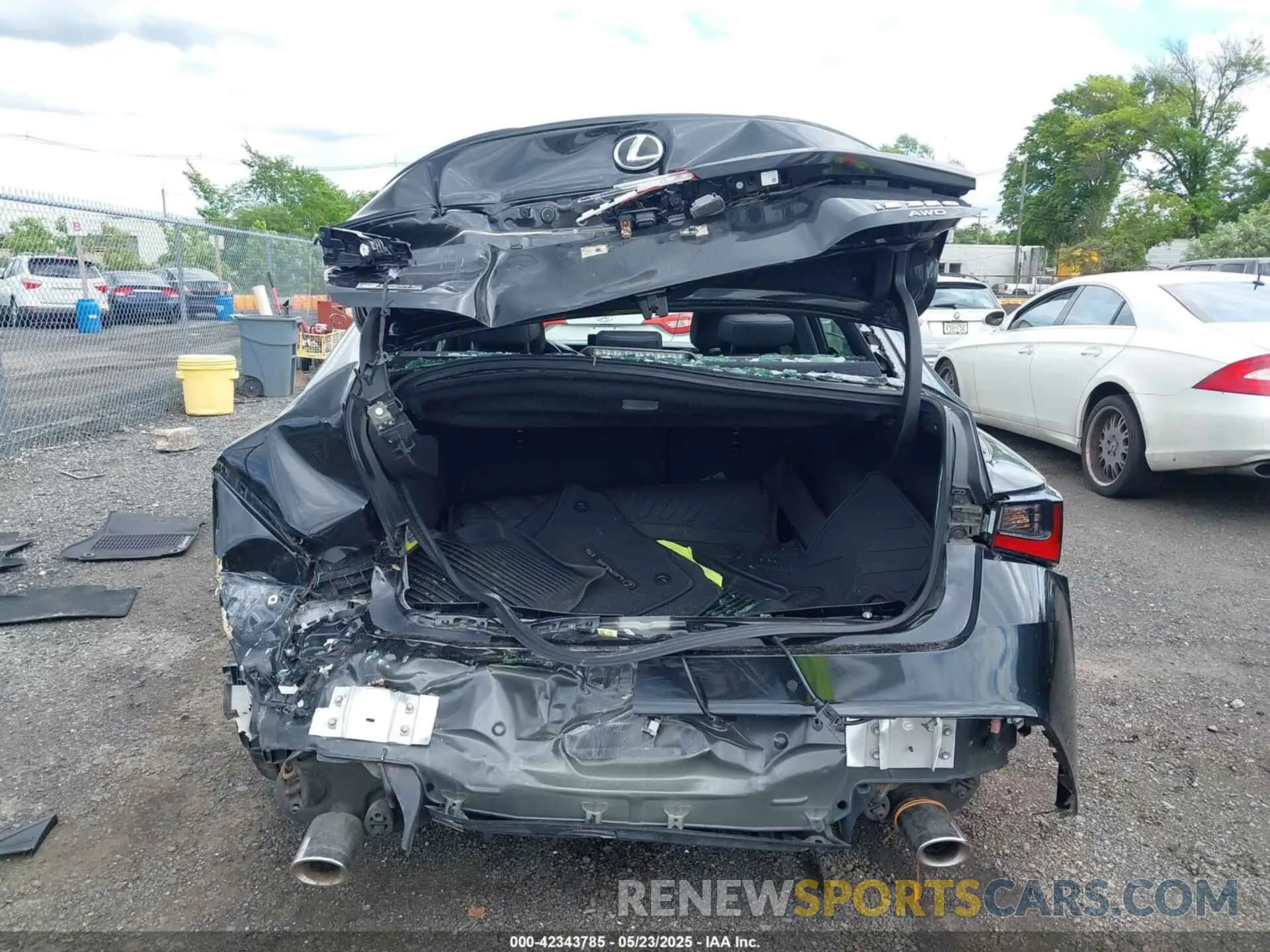 16 Photograph of a damaged car JTHGZ1E29M5021537 LEXUS IS 350 2021