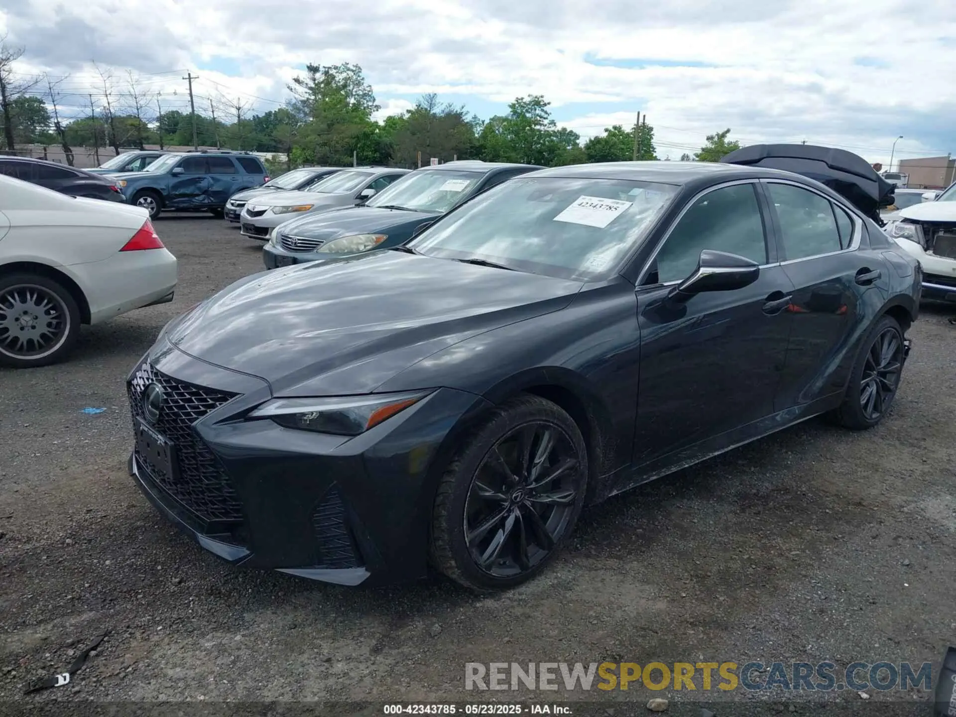 2 Photograph of a damaged car JTHGZ1E29M5021537 LEXUS IS 350 2021