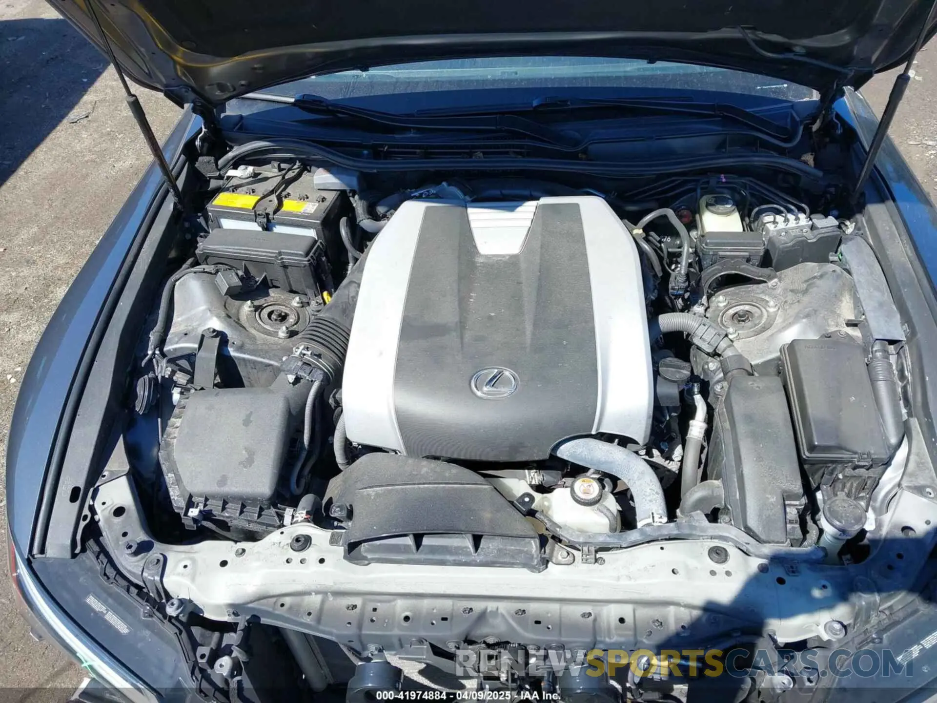 10 Photograph of a damaged car JTHGZ1E2XM5022762 LEXUS IS 350 2021