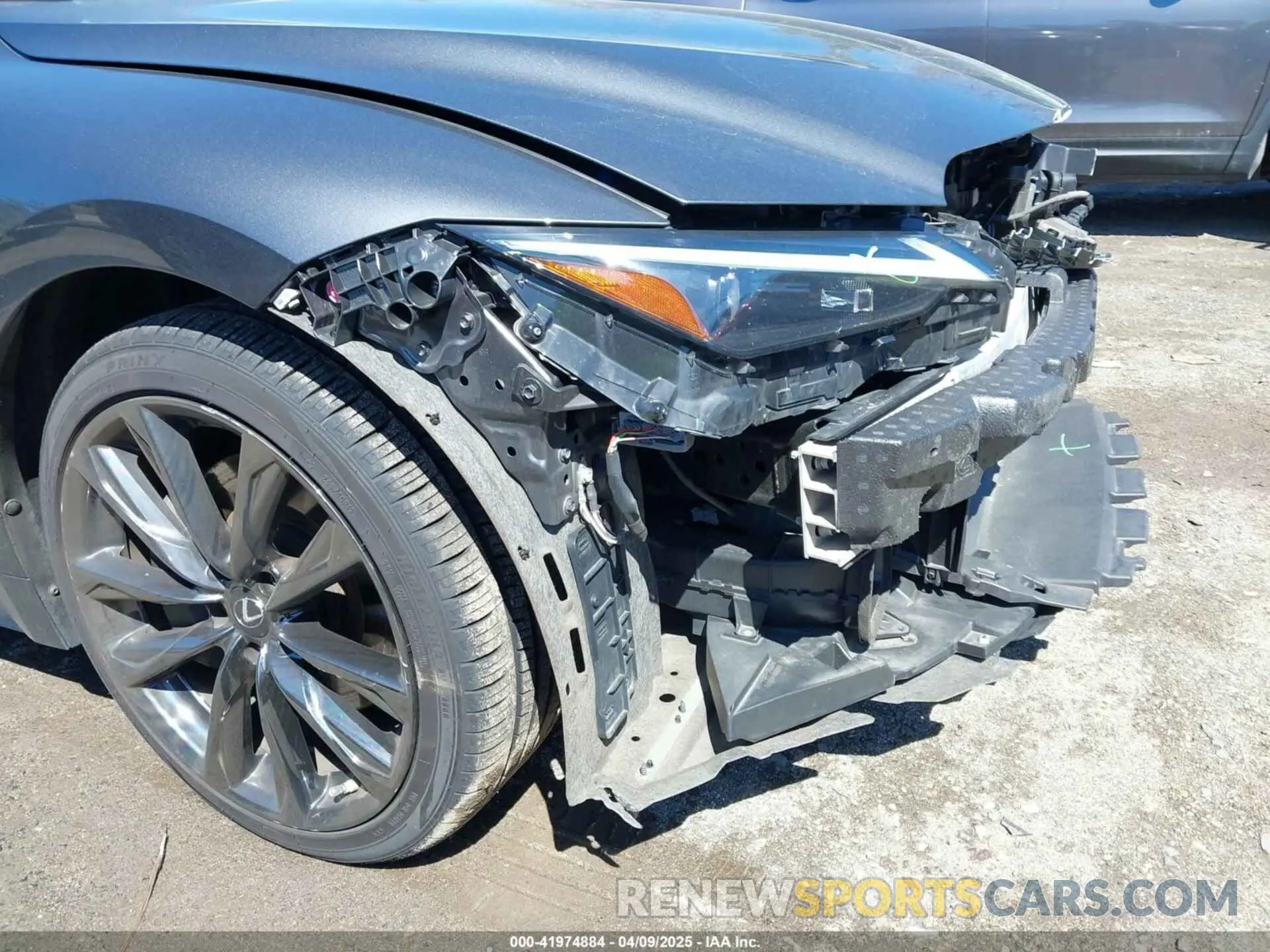 19 Photograph of a damaged car JTHGZ1E2XM5022762 LEXUS IS 350 2021