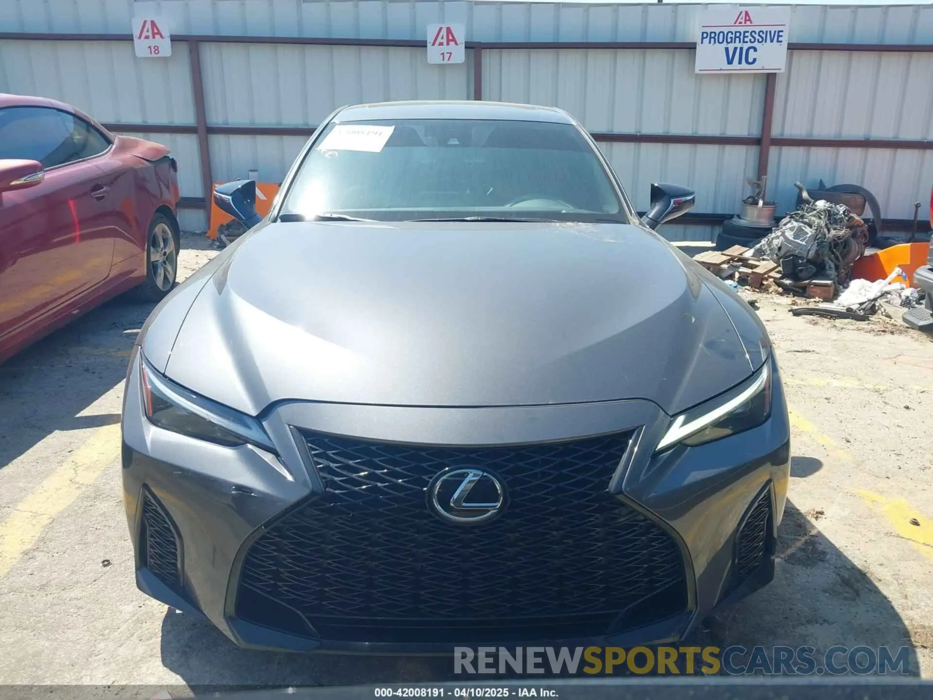 12 Photograph of a damaged car JTHGZ1B24N5051969 LEXUS IS 350 2022