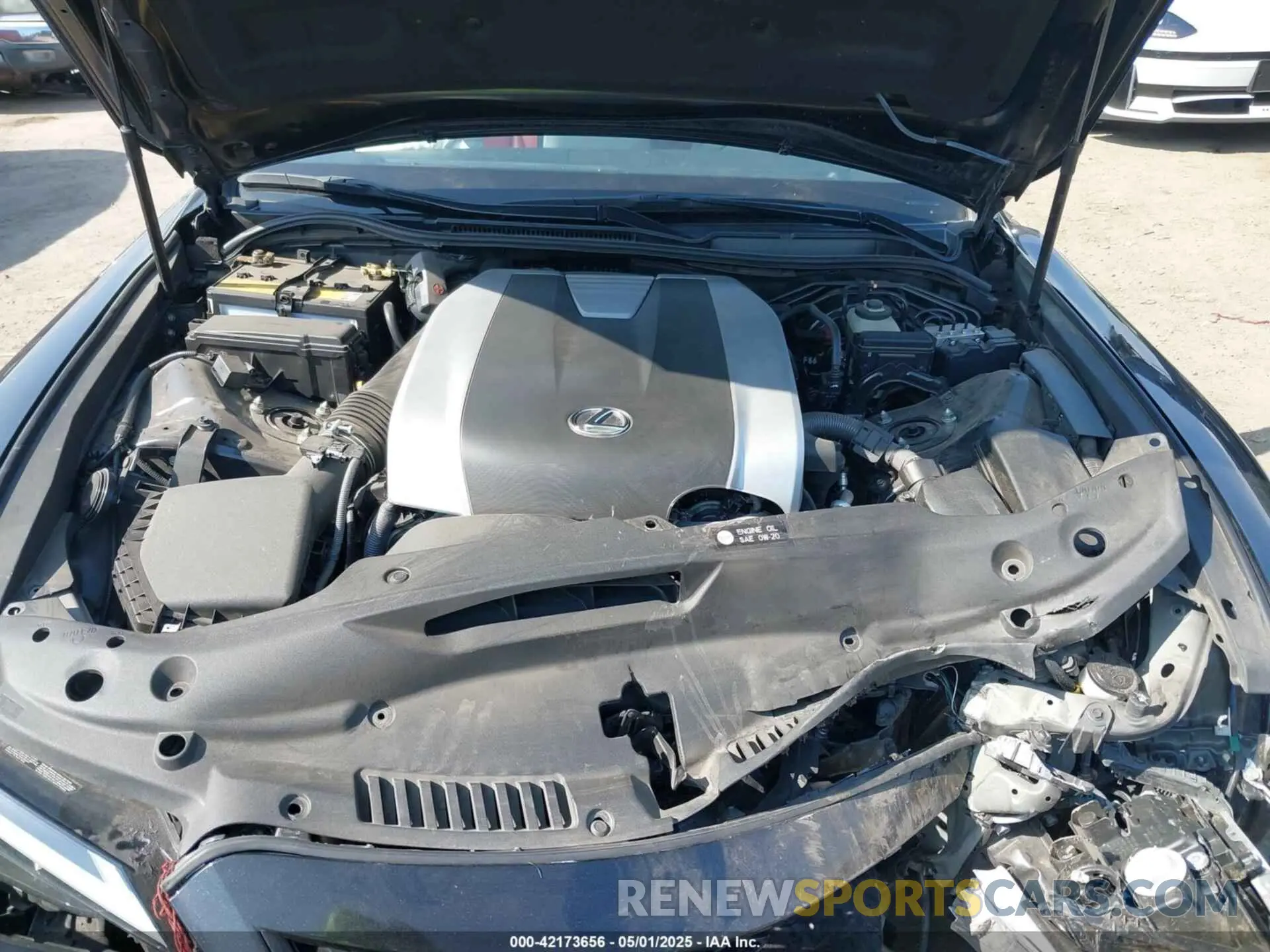 10 Фотография поврежденного автомобиля JTHGZ1B24N5052989 LEXUS IS 350 2022