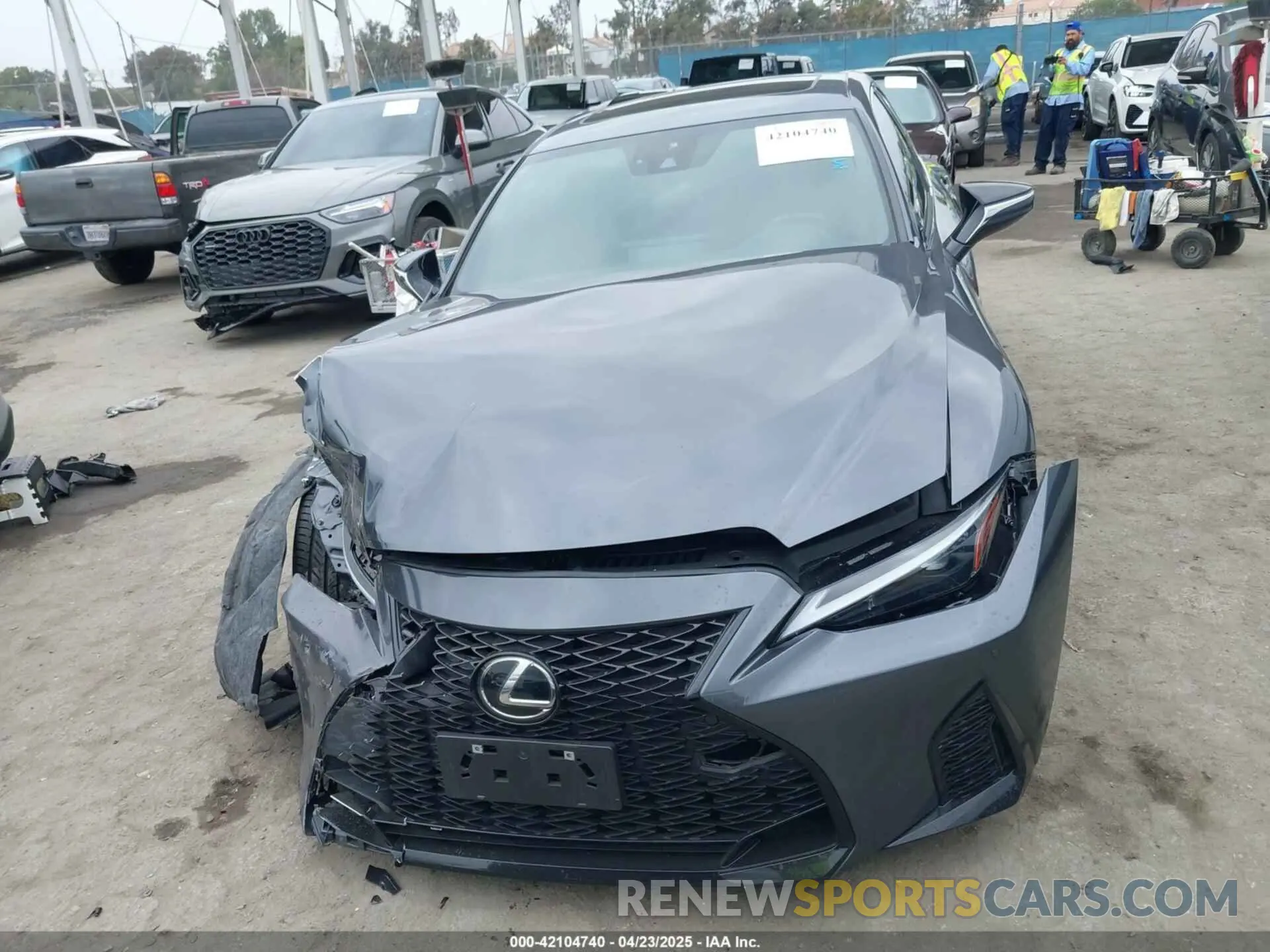 12 Photograph of a damaged car JTHGZ1B24N5055987 LEXUS IS 350 2022