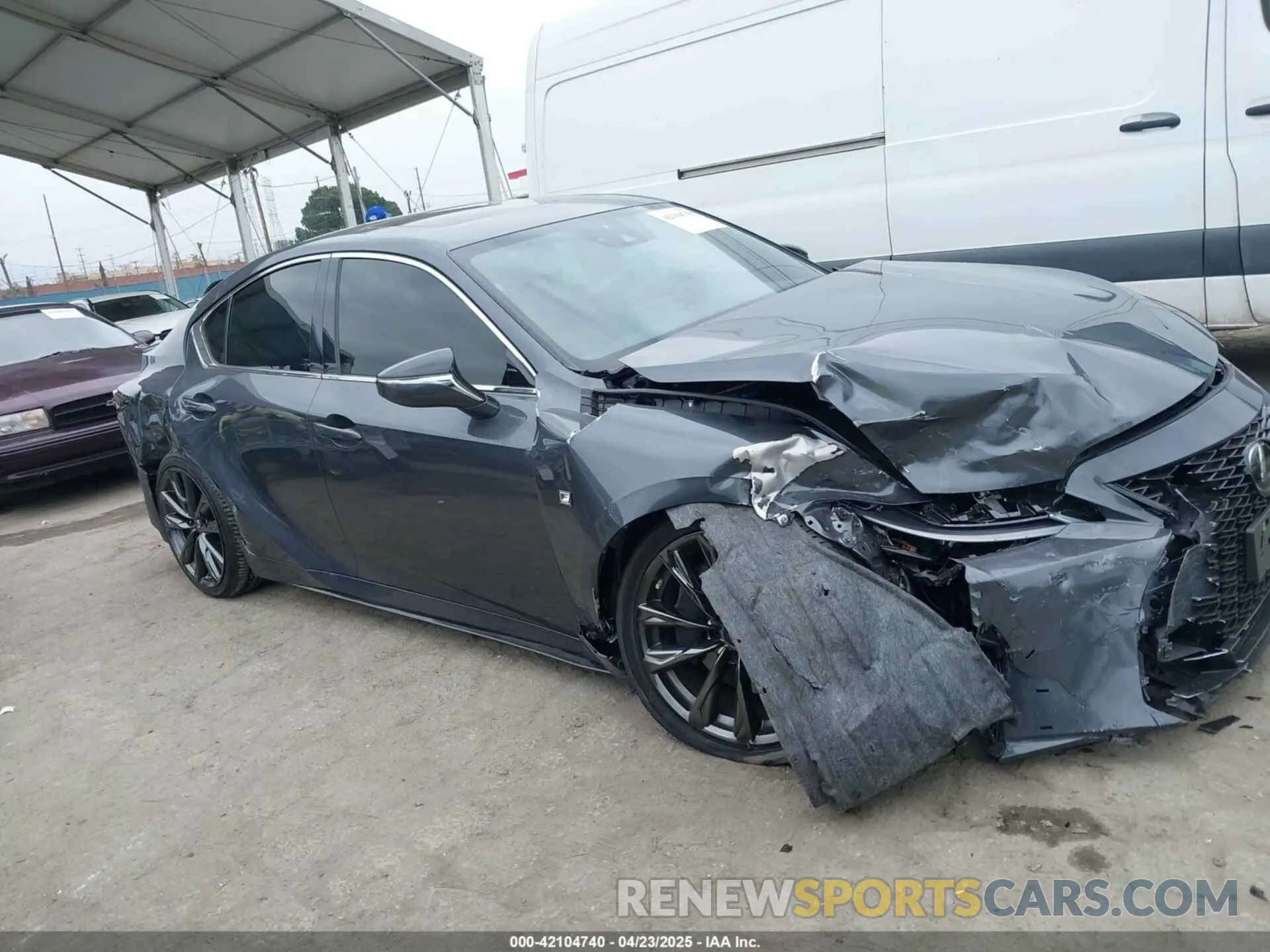 13 Photograph of a damaged car JTHGZ1B24N5055987 LEXUS IS 350 2022