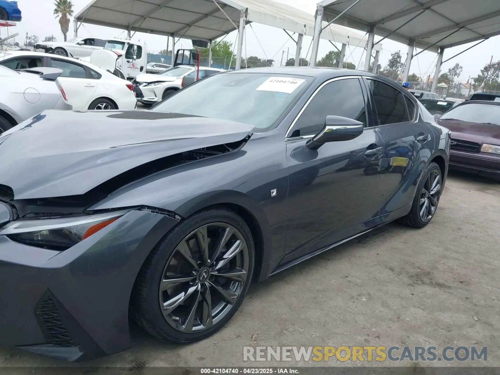 14 Photograph of a damaged car JTHGZ1B24N5055987 LEXUS IS 350 2022