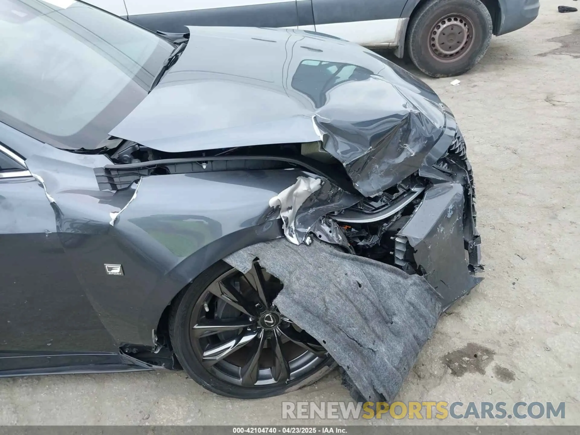 6 Photograph of a damaged car JTHGZ1B24N5055987 LEXUS IS 350 2022